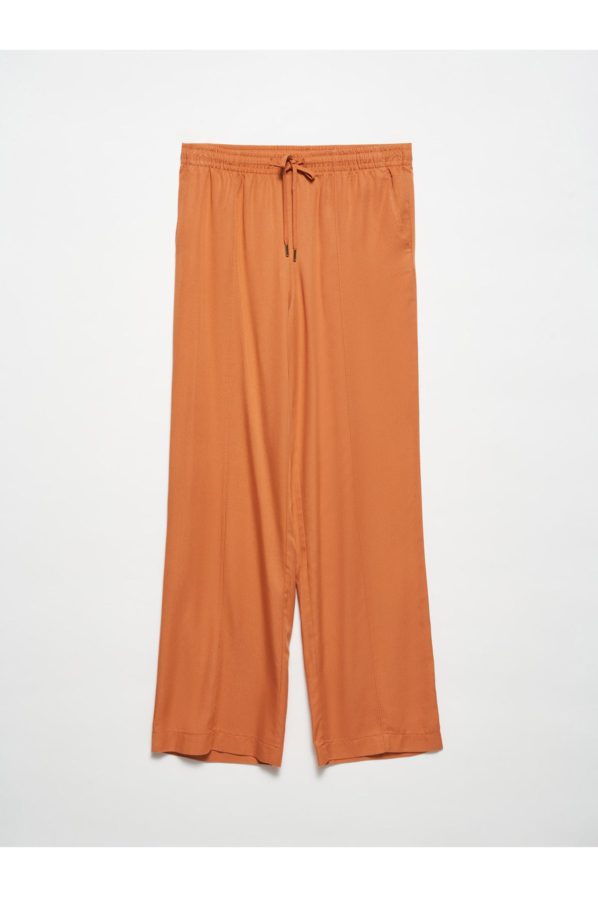Dilvin-71150 Pajama Style Trousers-A.Tile 1