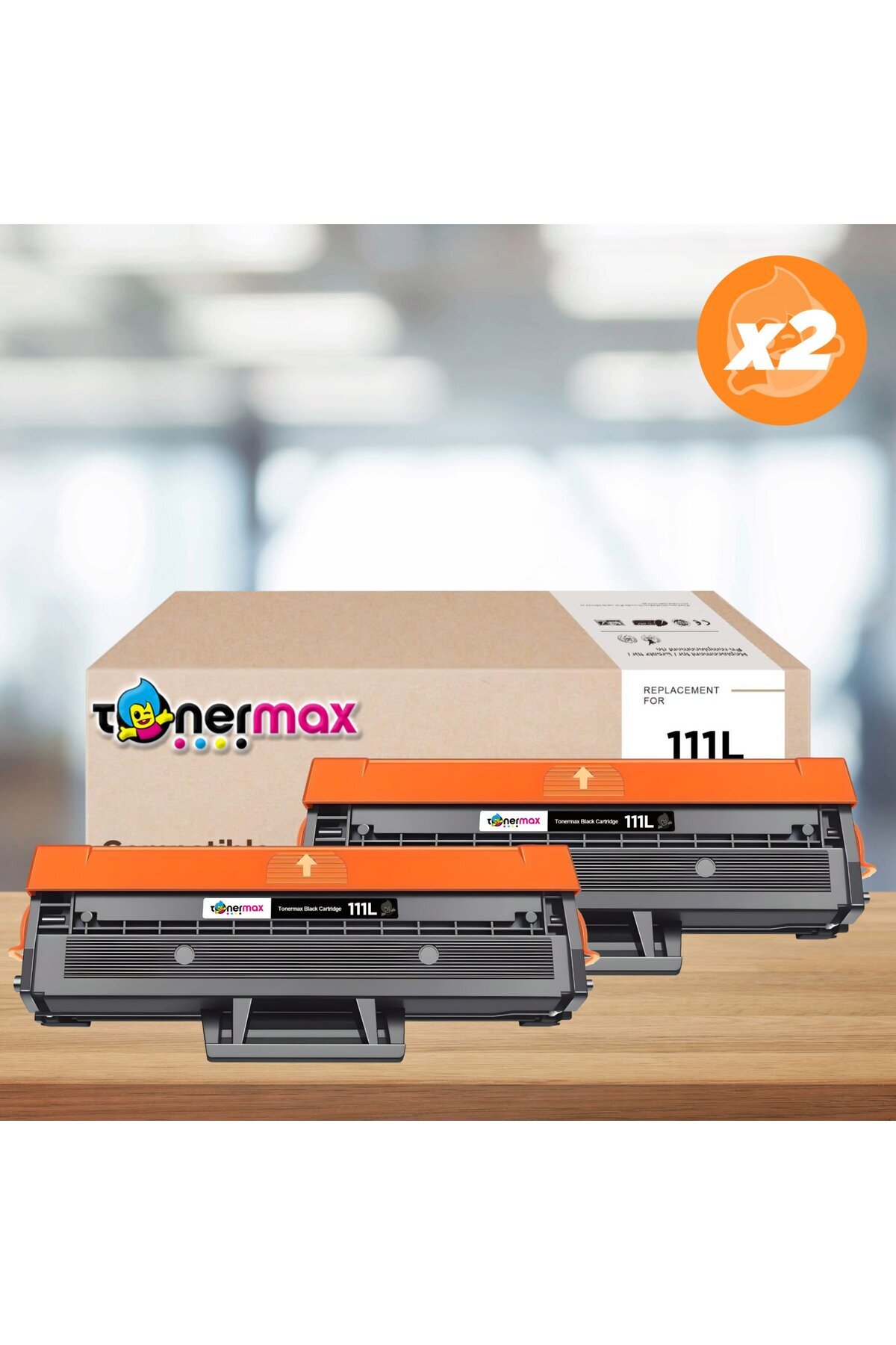 tonermax Samsung Xpress M2070w Muadil Toner 2'li Paket / MLT-D111L