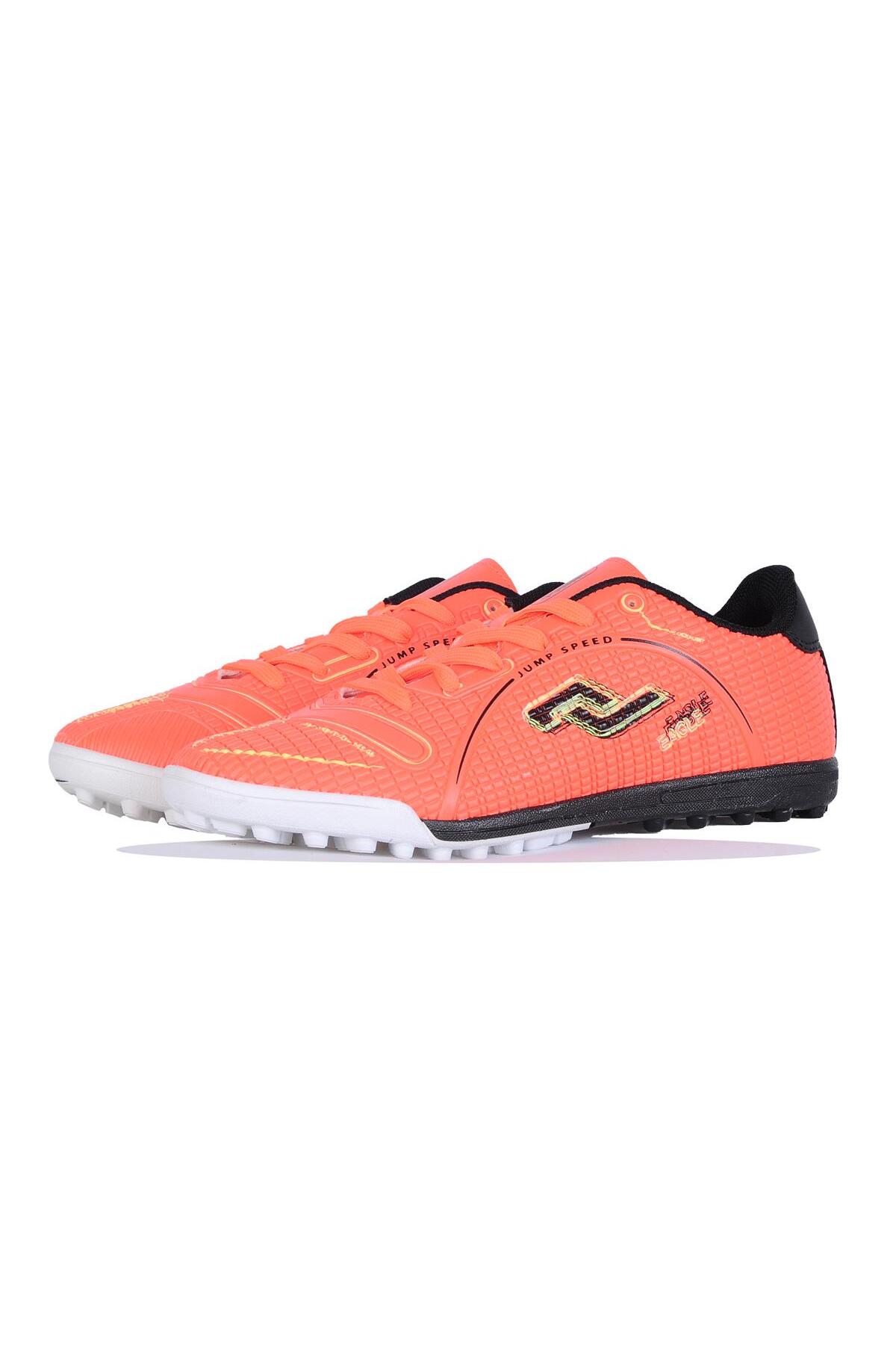 کفش Jump فوتبال مردانه Orange Astroturf Turf 28006 اورجینال - تصویر 2