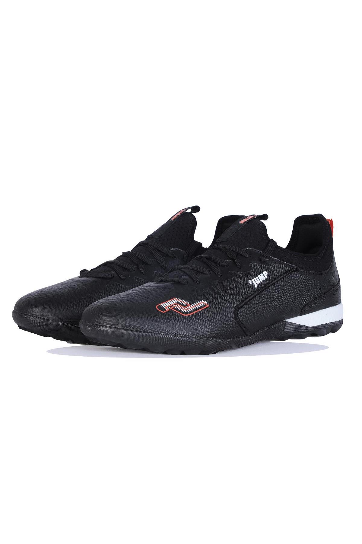 29597 کفش Jump فوتبال مردانه آقای Black Astroturf Turf اورجینال - تصویر 2