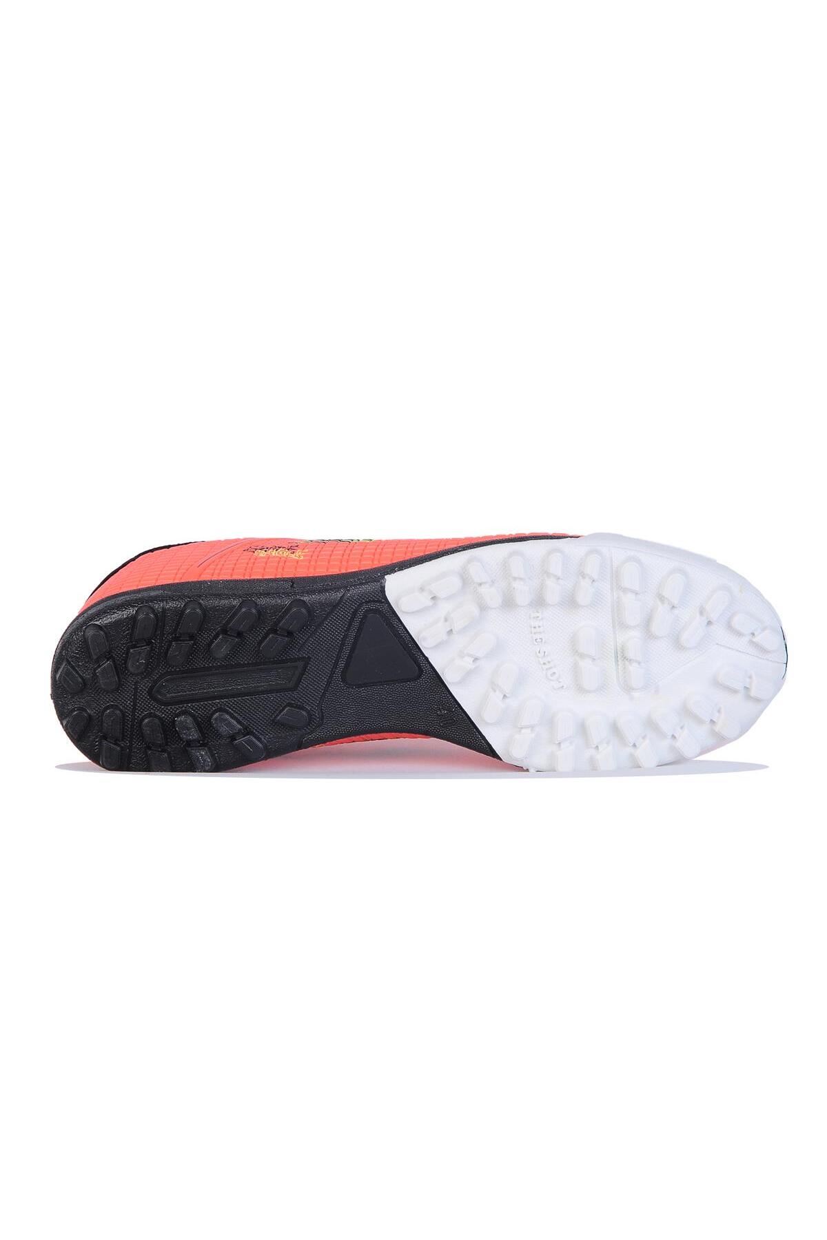 کفش Jump فوتبال مردانه Orange Astroturf Turf 28006 اورجینال - تصویر 4