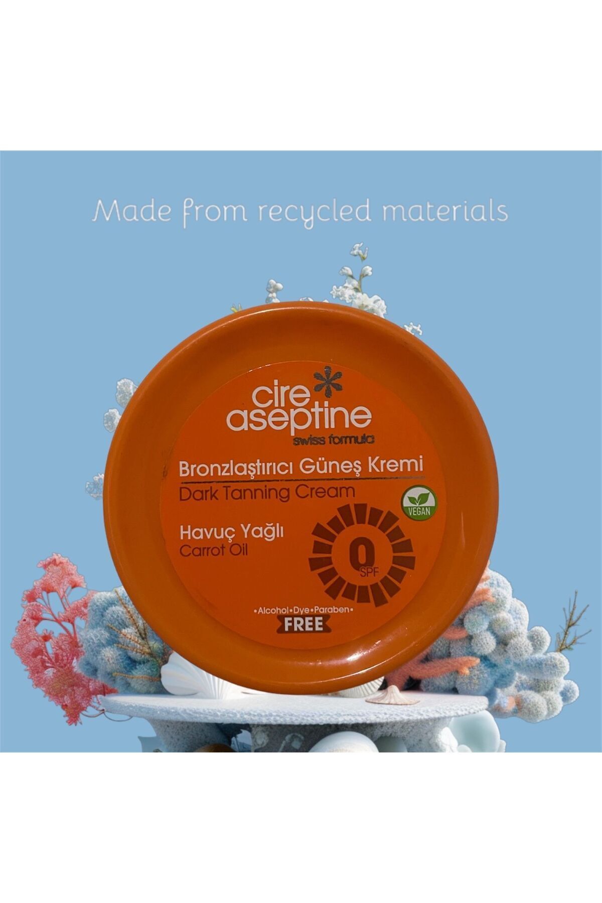 کرم ضد آفتاب برنزینگ سوئیسی با روغن هویج (2×100 میلی لیتر) Cire Aseptine