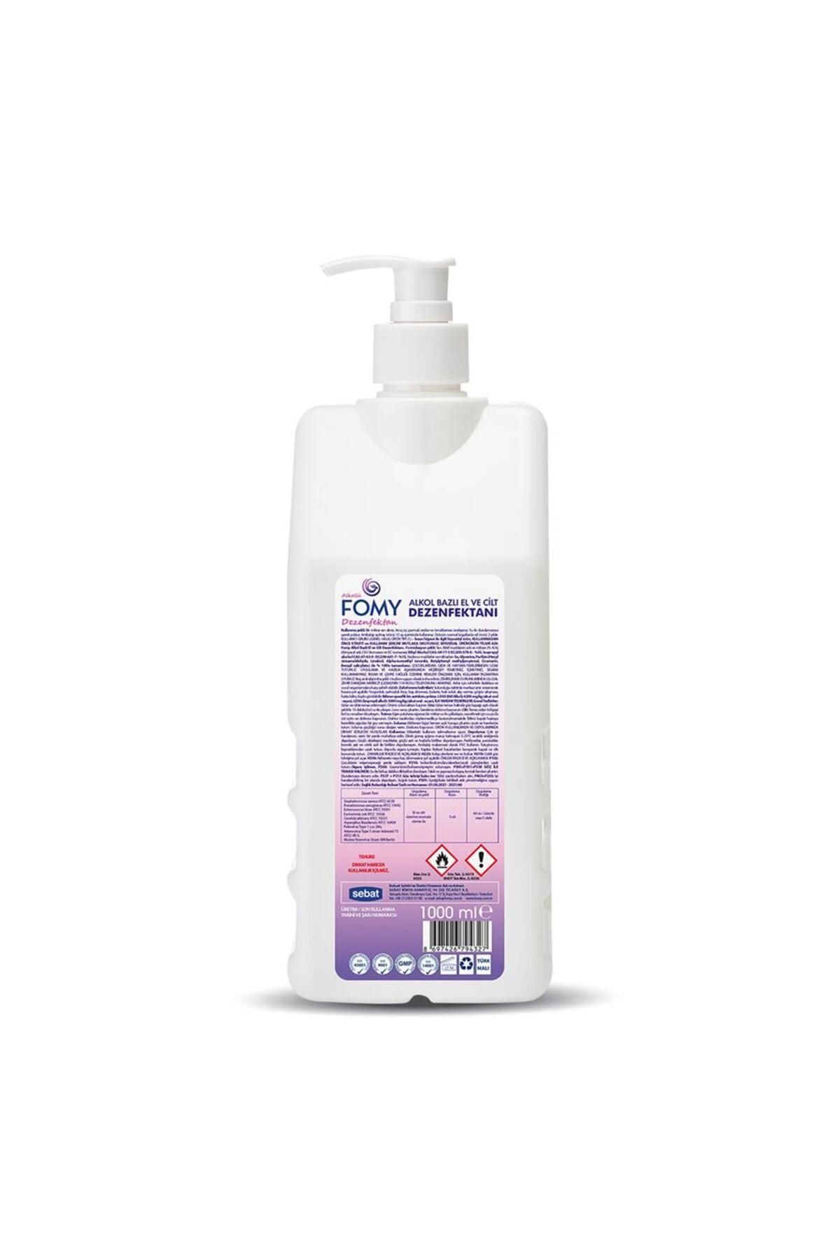 Fomy Alkollü El Ve Cilt Dezenfektanı 1000 ml
