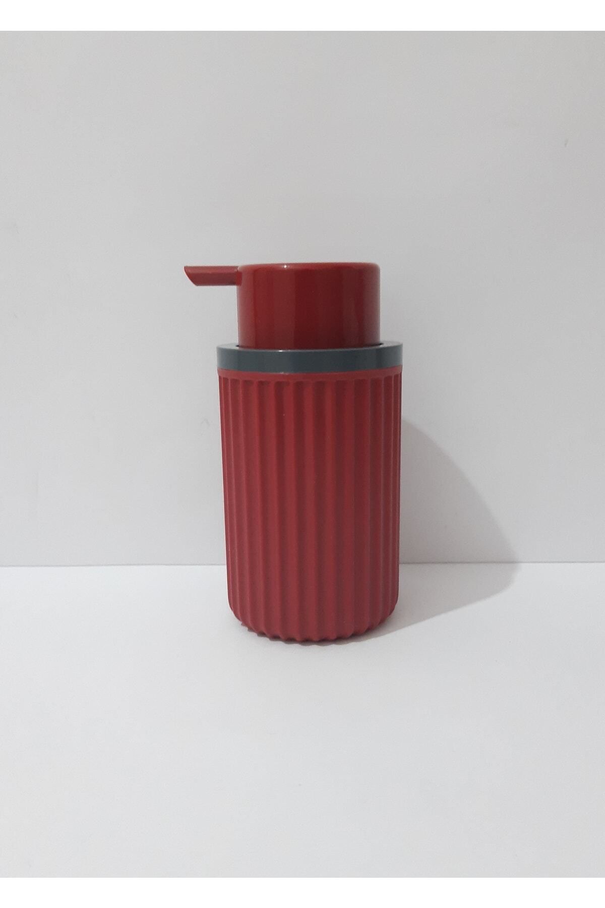 renkli çiçekler-Dozator de săpun Dozator de săpun lichid din plastic de culoare roșie 1
