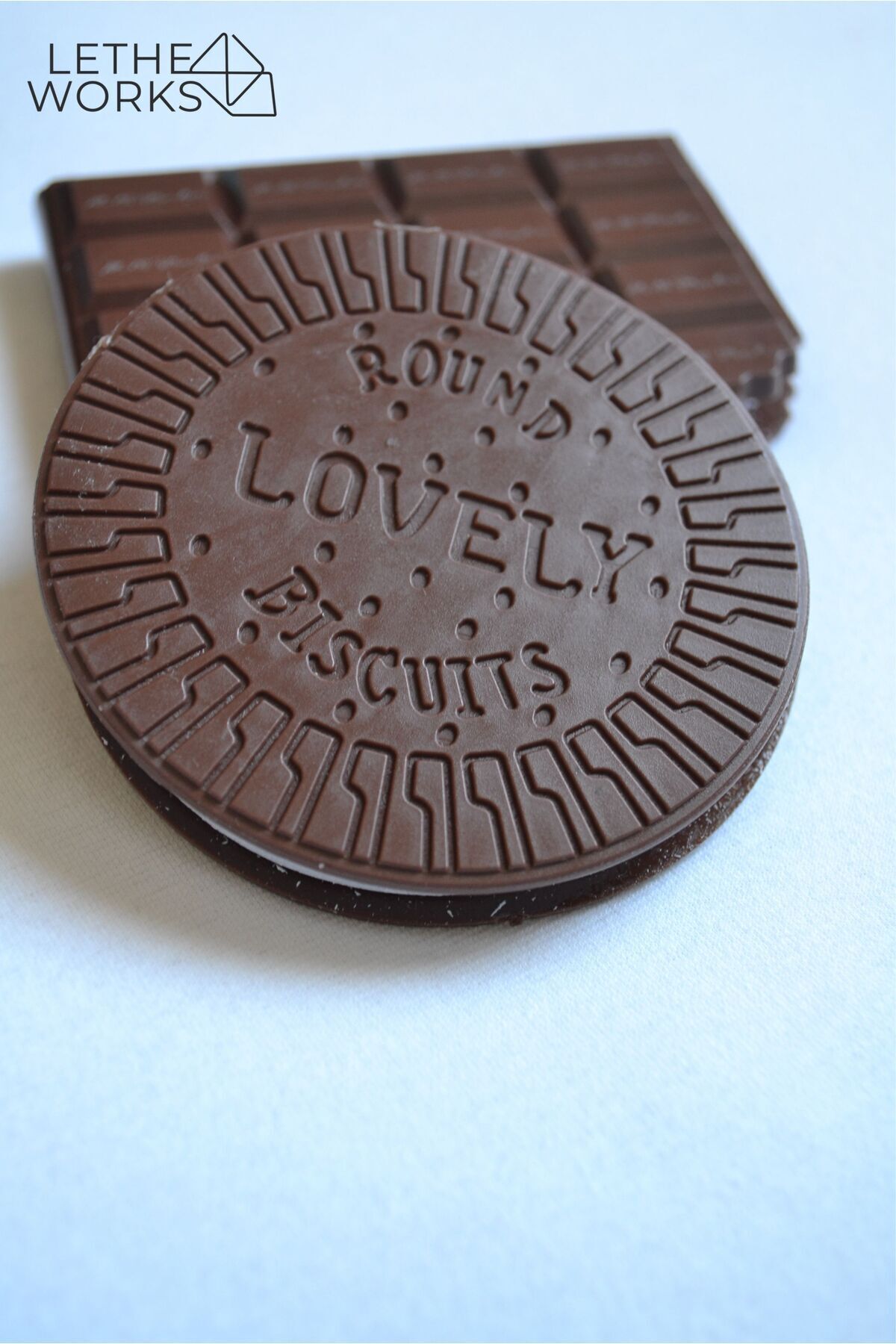 lethe works-2 SCENTED NOTEBOOKS (WITH TABLET CHOCOLATE AND BISCUITS) (FRAGRANT) 5