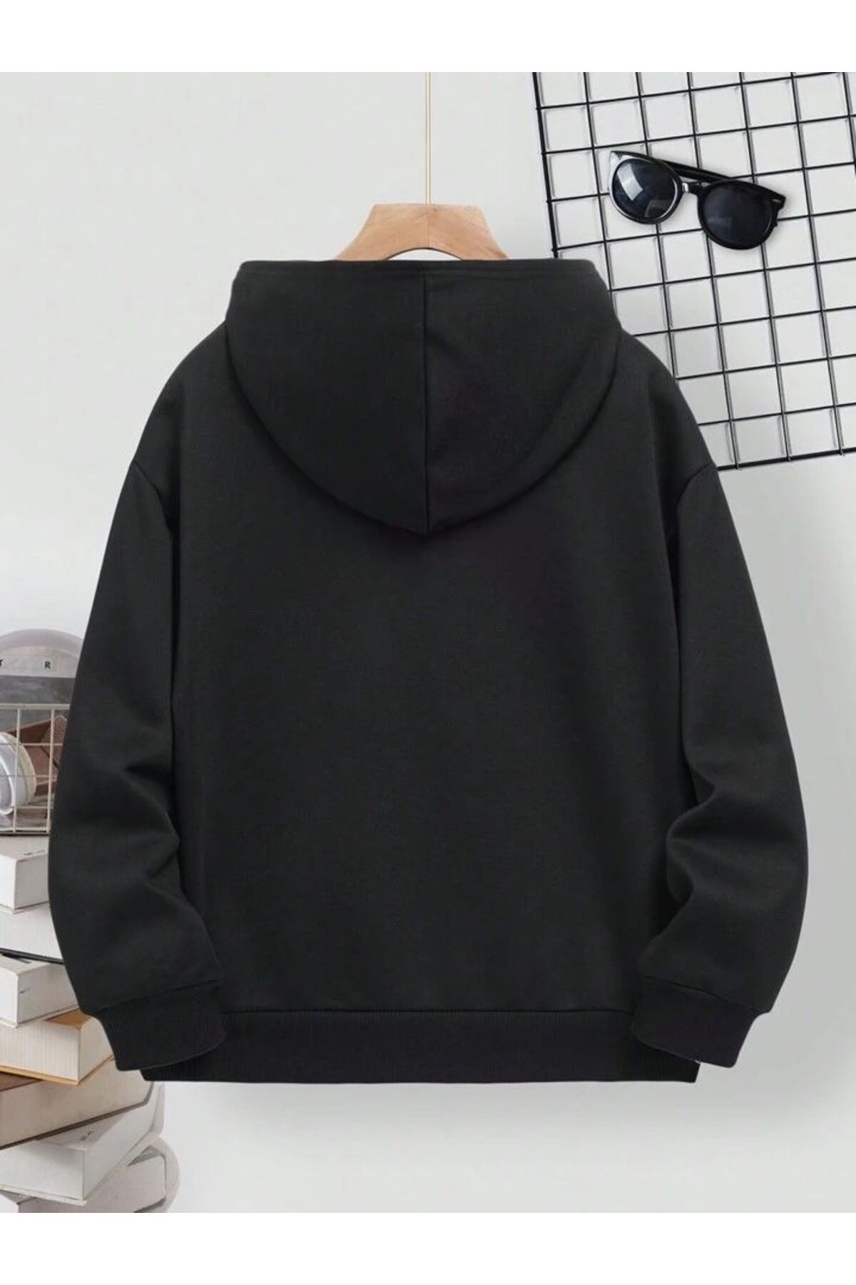 سویشرت پسرانه خاکستری MORNİNG KİDS | ikili اورجینال - تصویر 3