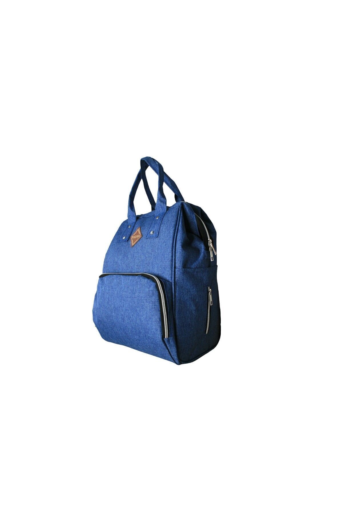 Bagimoo Anne Bebek Bakım Sırt Çantası Biberon Termoslu Sıvı Geçirmez Bebek Çantası Kot fotoğrafı 6 (önizleme)