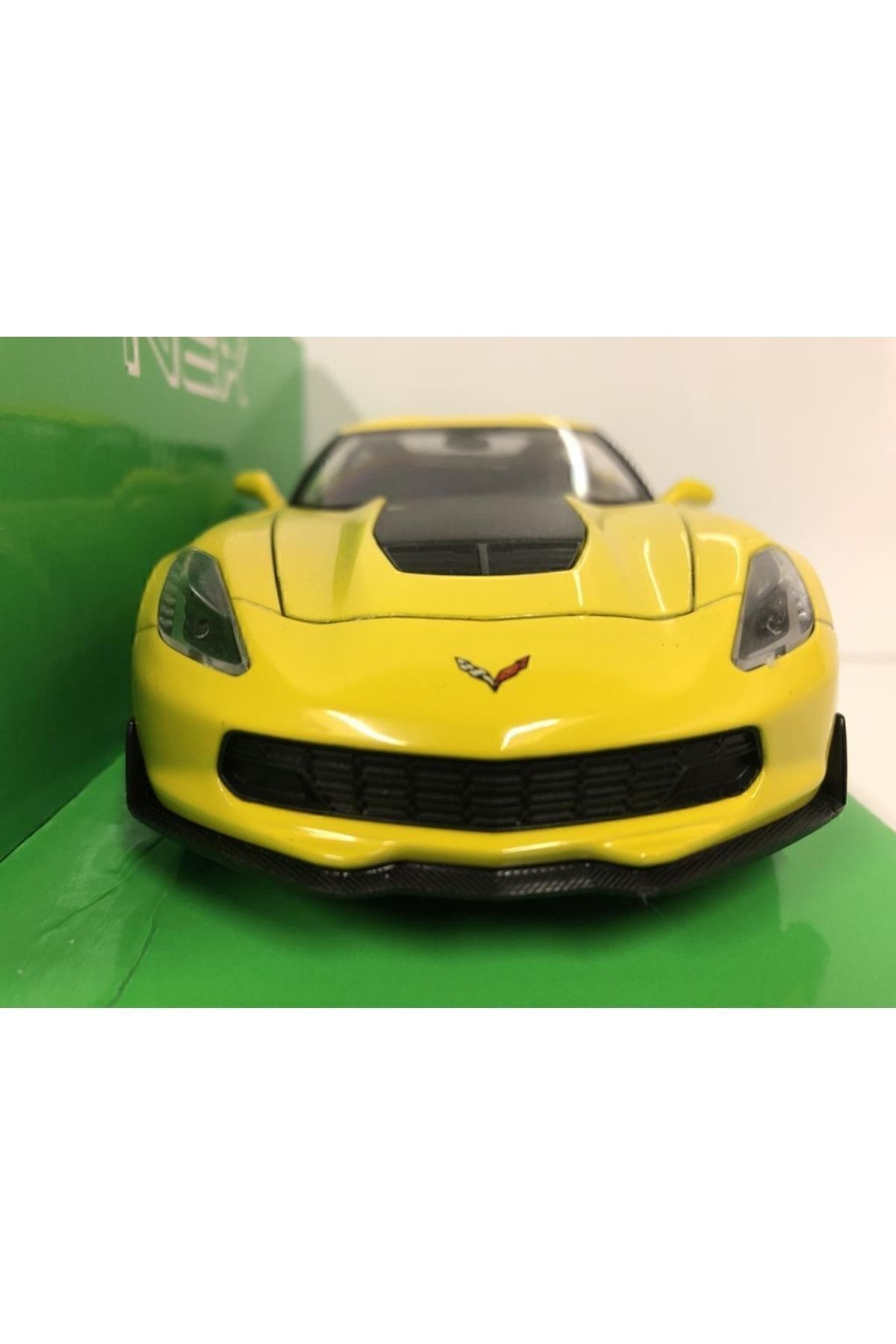 WELLY 2017 Chevrolet Corvette Z06 1:24 Sarı Model Araba - Fiyatı
