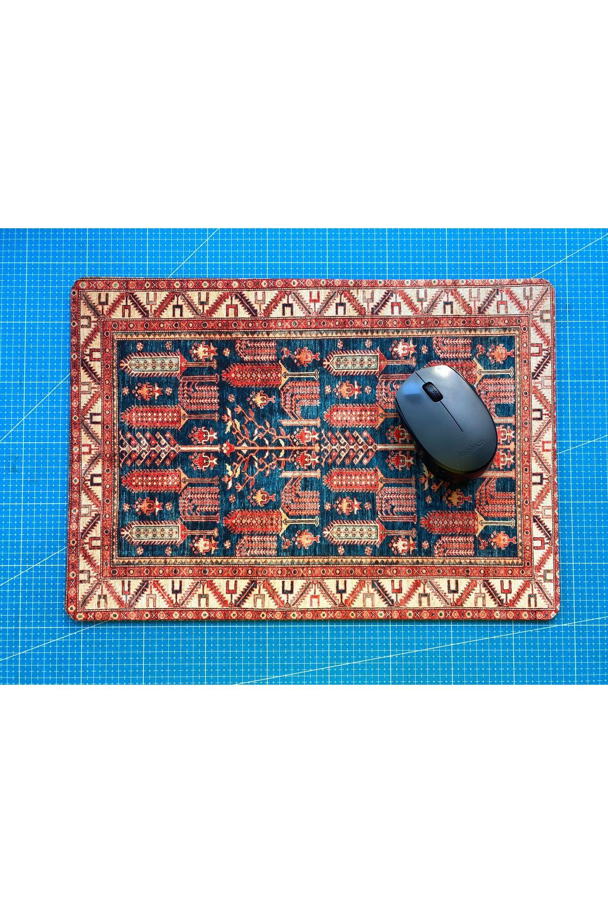 Halı Desen Baskılı 28x40 cm Ölçüsünde Mouse Pad