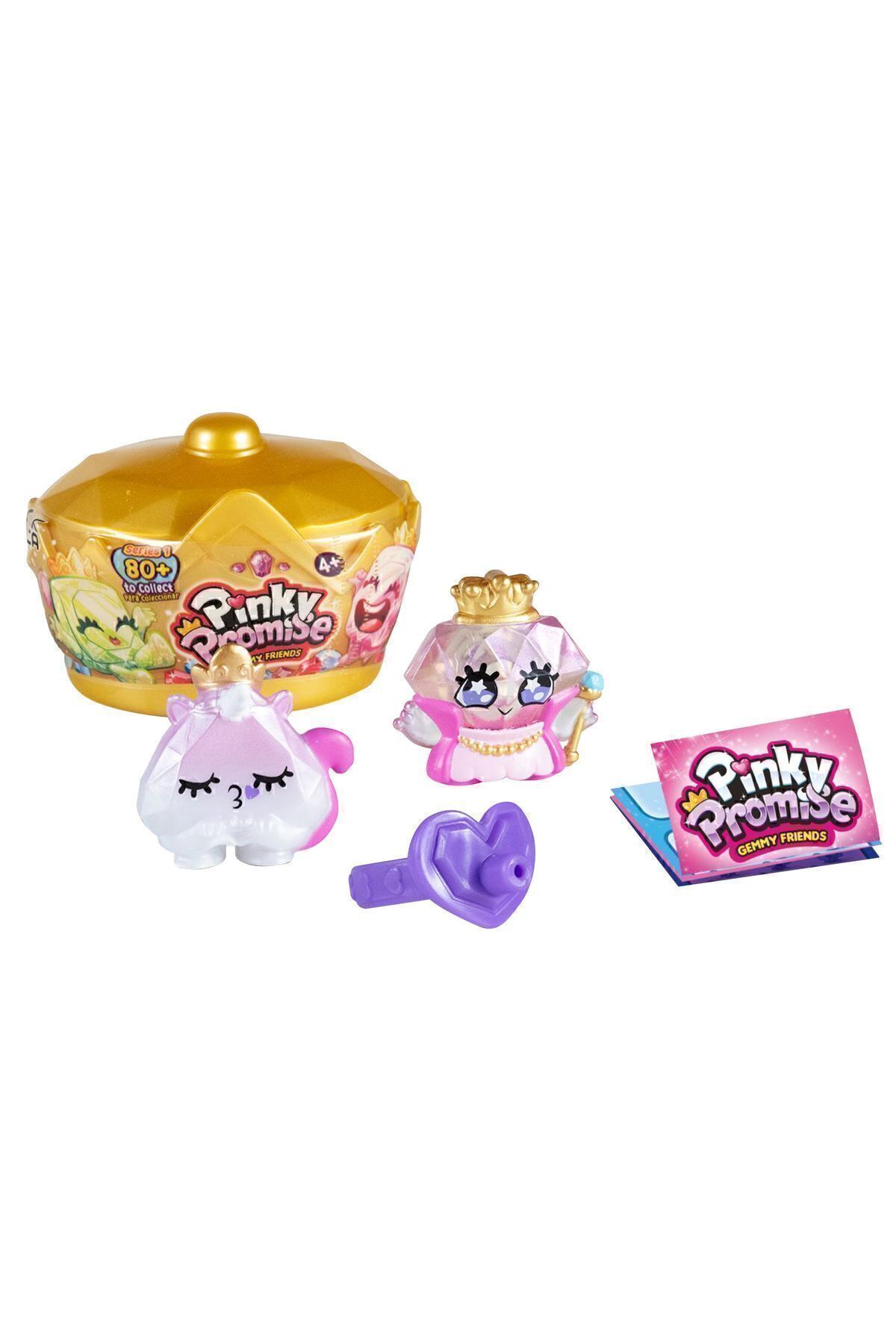 پینکی پرامیس سورپرایز کراون بستهٔ ۲ عددی، فصل ۱ (۲ فیگور، ۱ حلقه، ۱ بستهٔ تاج) CDU ۲۴