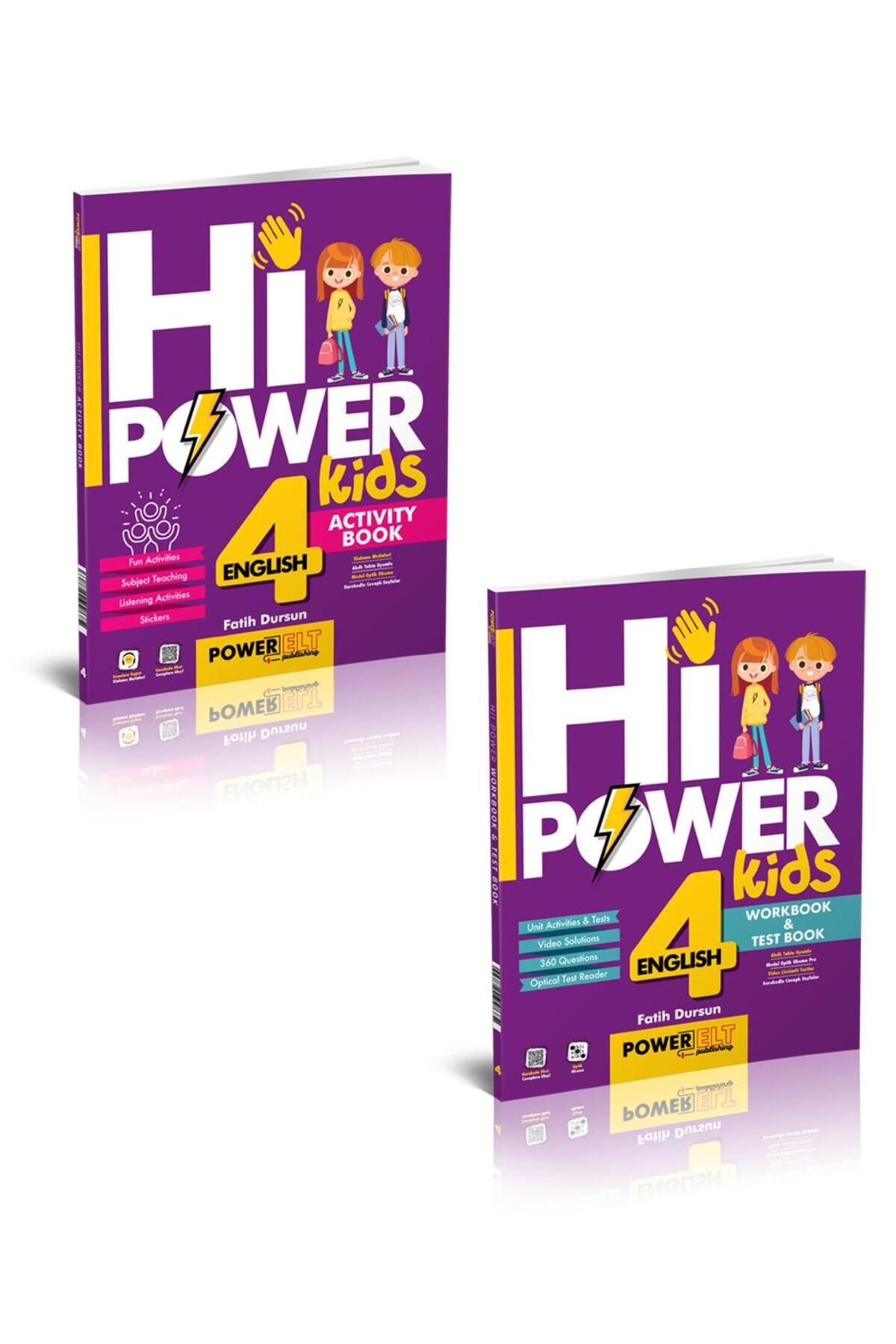 4.SINIF Hi! POWER KIDS İNGİLİZCE SET (2 KİTAP)