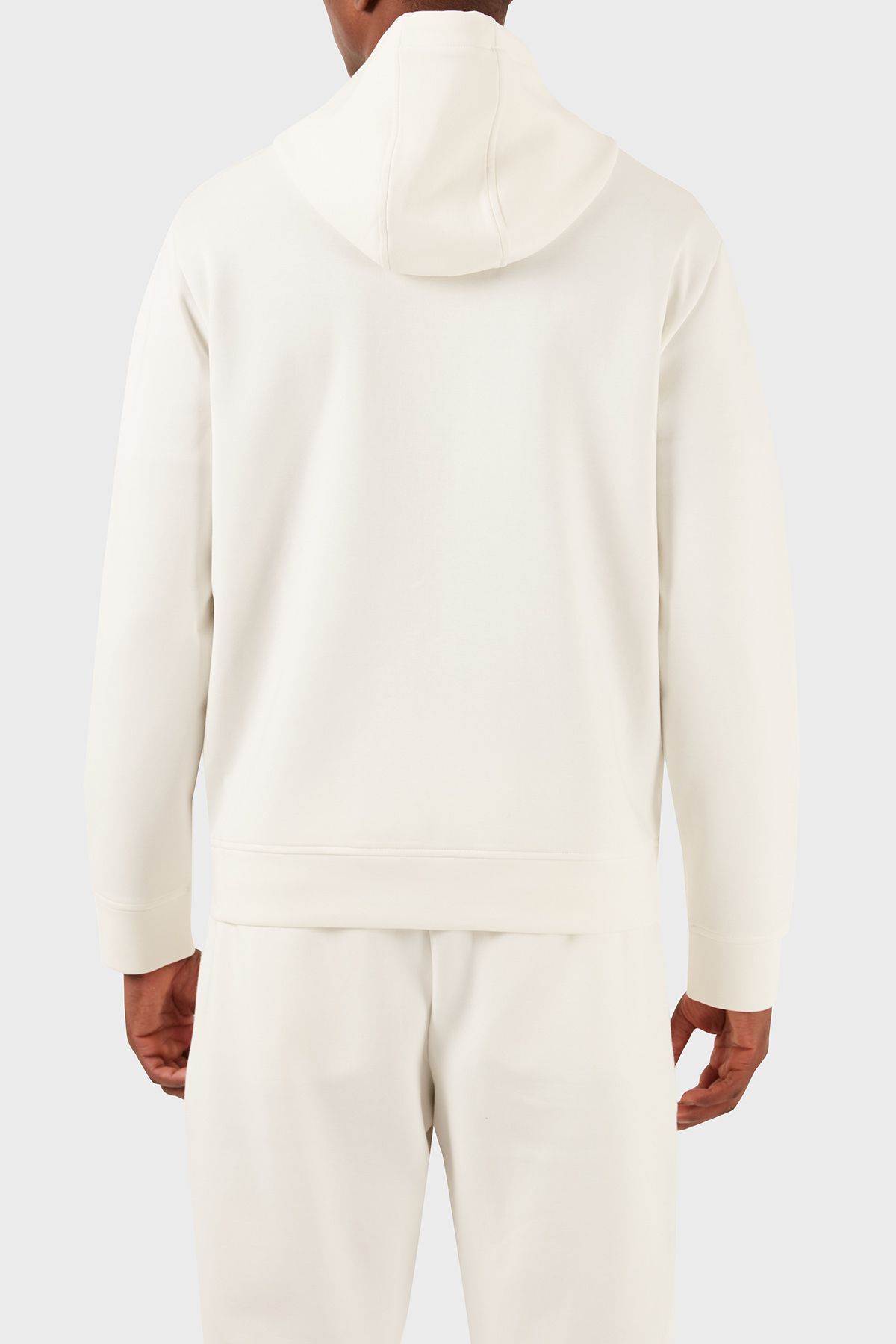 سویشرت مردانه سفید امپریو آرمانی | 8N1ML6 1JHSZ اورجینال - تصویر 3