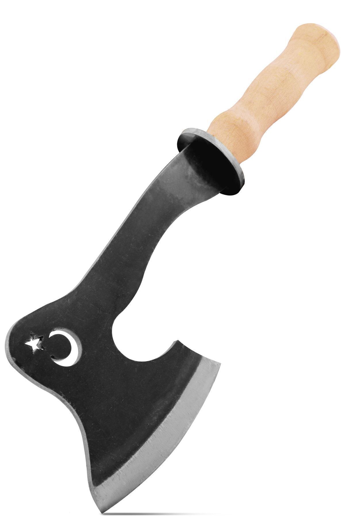 Camping Axe Nacak Wood Cutting Crushed Axe Wood Handle 490 Gr