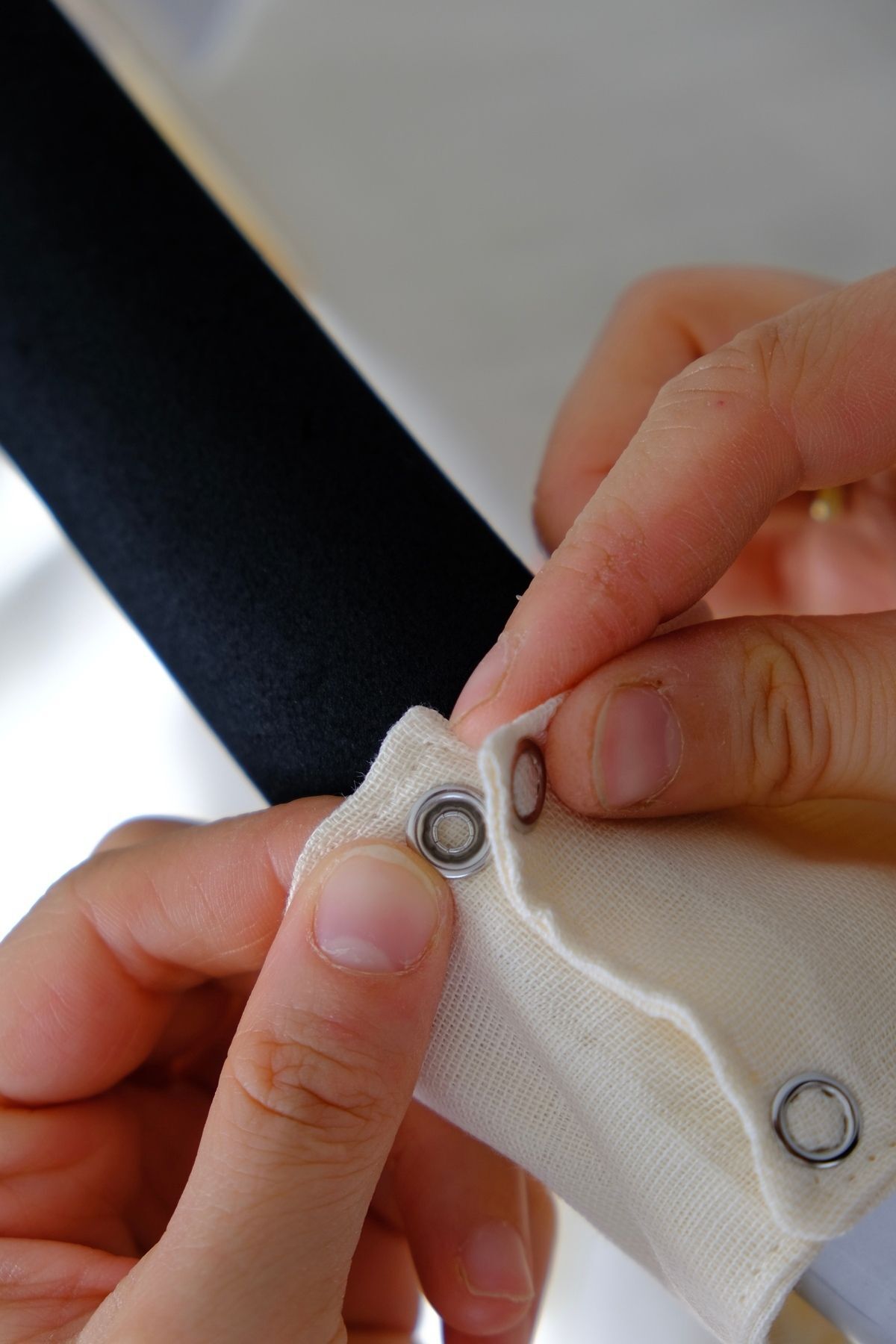 runbaby Run Baby Müslin Kumaş çıt Çıtlı Puset Örtüsü (EKRU) 75x100cm fotoğrafı 5 (önizleme)