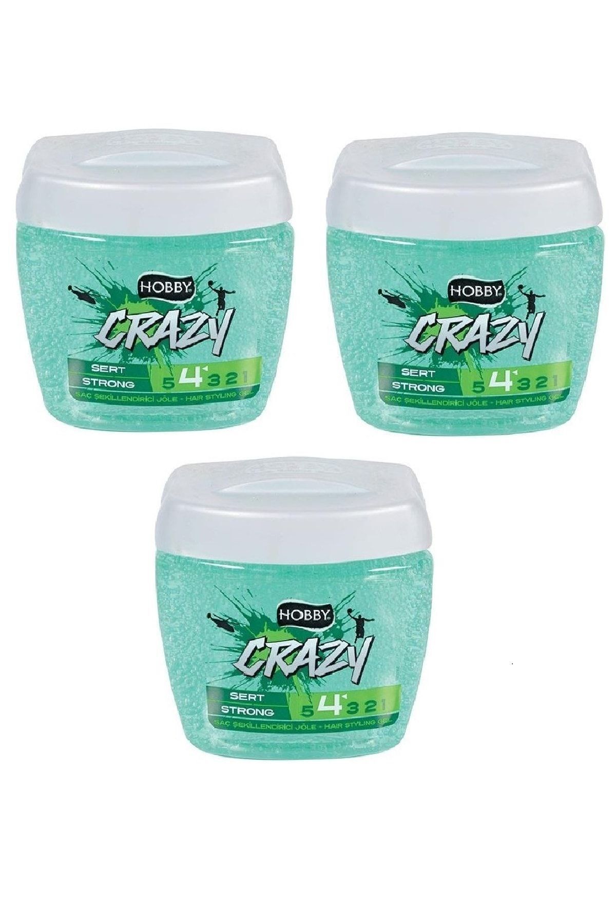 Hobby Crazy Head Sert Jöle 750 ml x 3 Adet