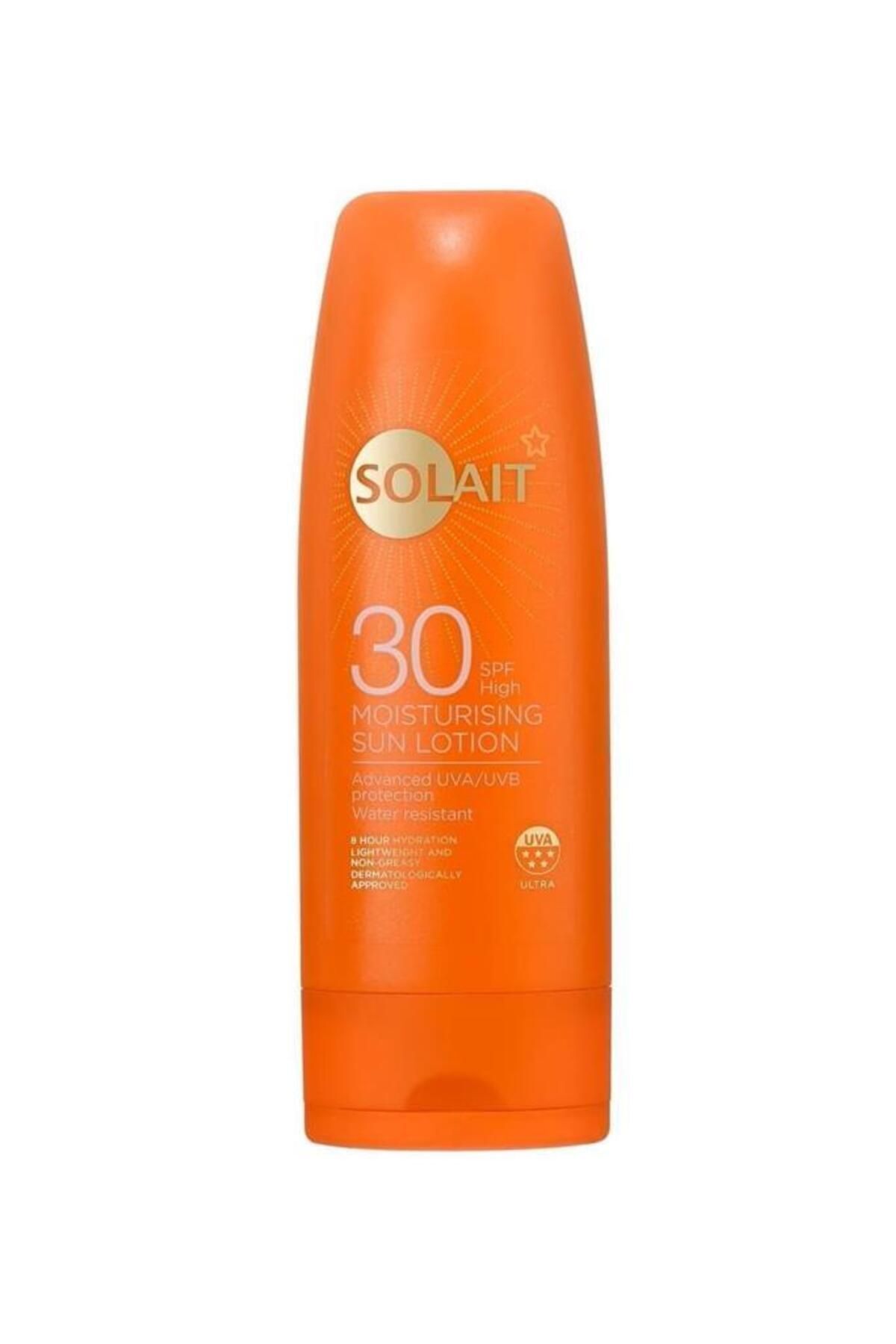 کرم ضد آفتاب بدن لوسیون حفاظتی با SPF 30 حجم 200 میل Solait