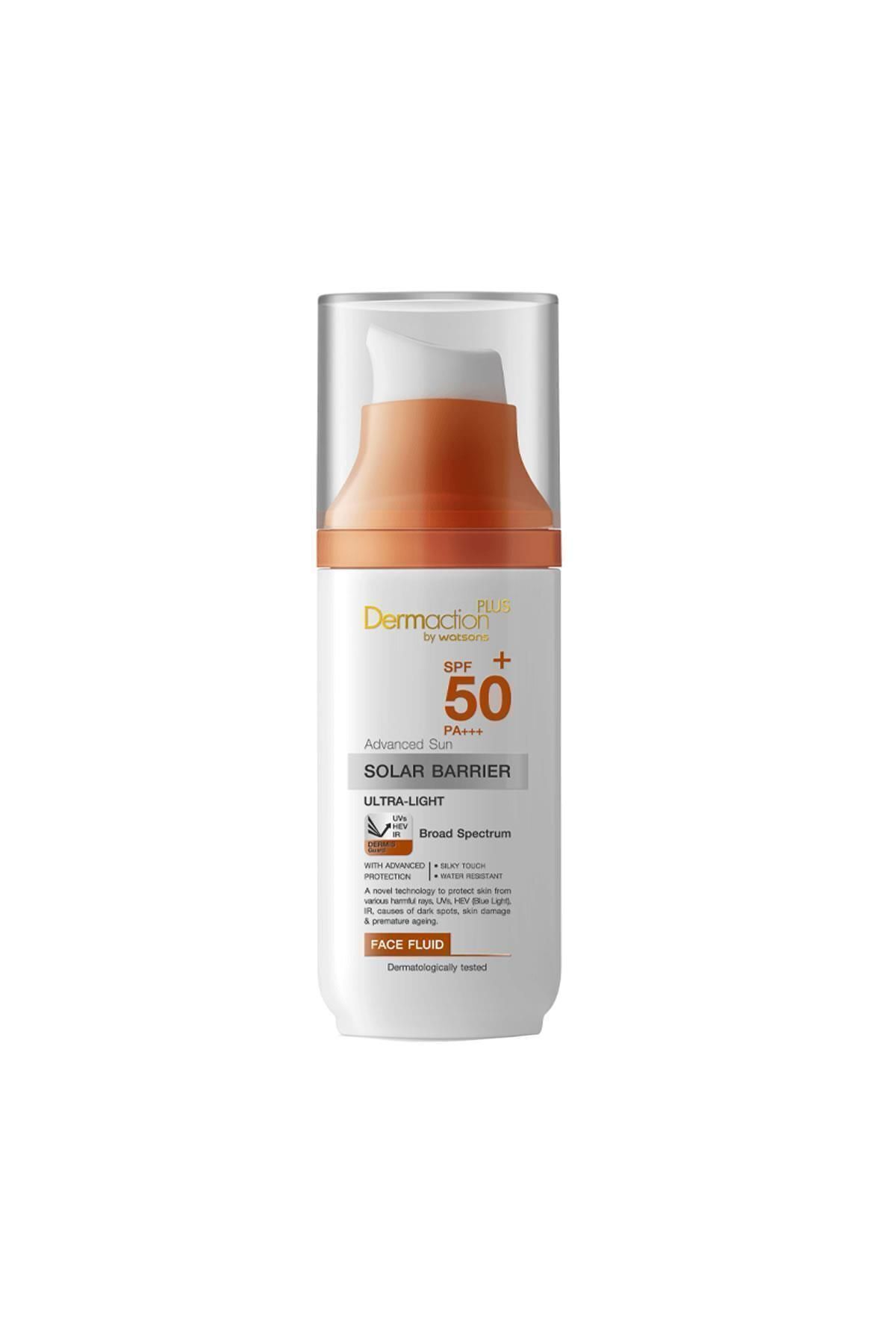 DERMACTION PLUS BY WATSONS-SPF 50 Face Sun Cream - 50 ml 1