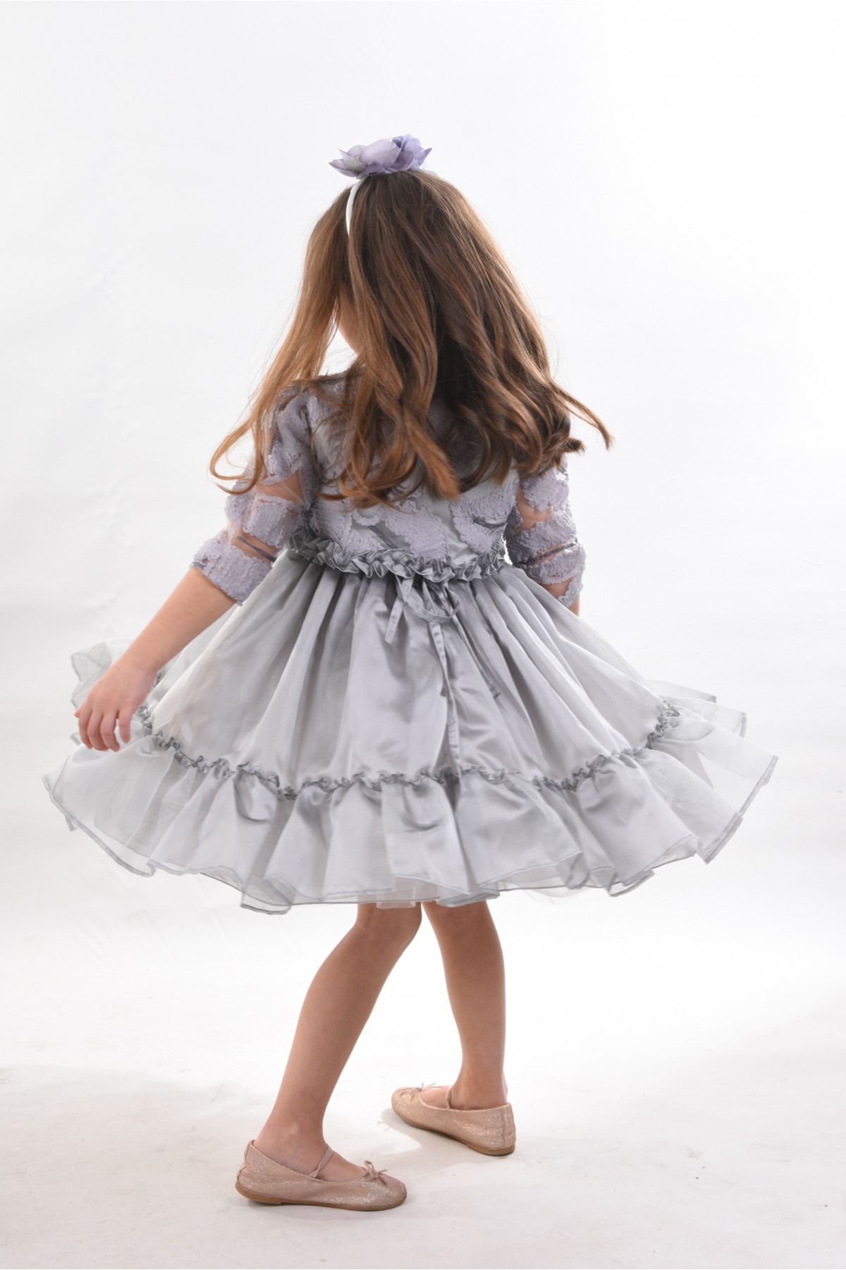 MIALORA EXCLUSİVE By Emel Ebru Özdemir Özel Tasarım Kız Çocuk Kısa Elbise, Doğum Günü Kız Çocuk Elbisesi, Çanta Aksesuarlı Abiye Elbise fotoğrafı 5 (önizleme)