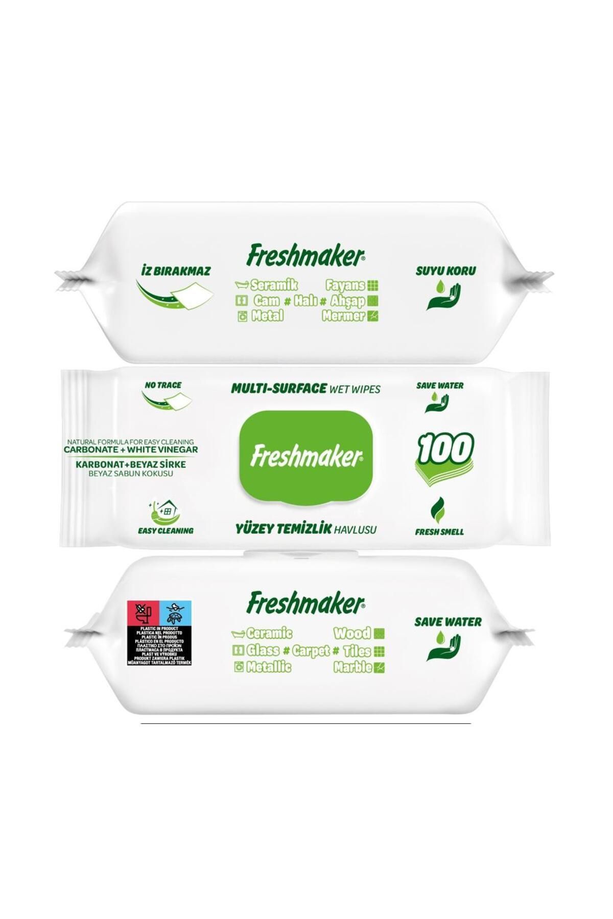 Freshmaker-منشفة تنظيف الأسطح 100 × 2 = 200 ورقة 6