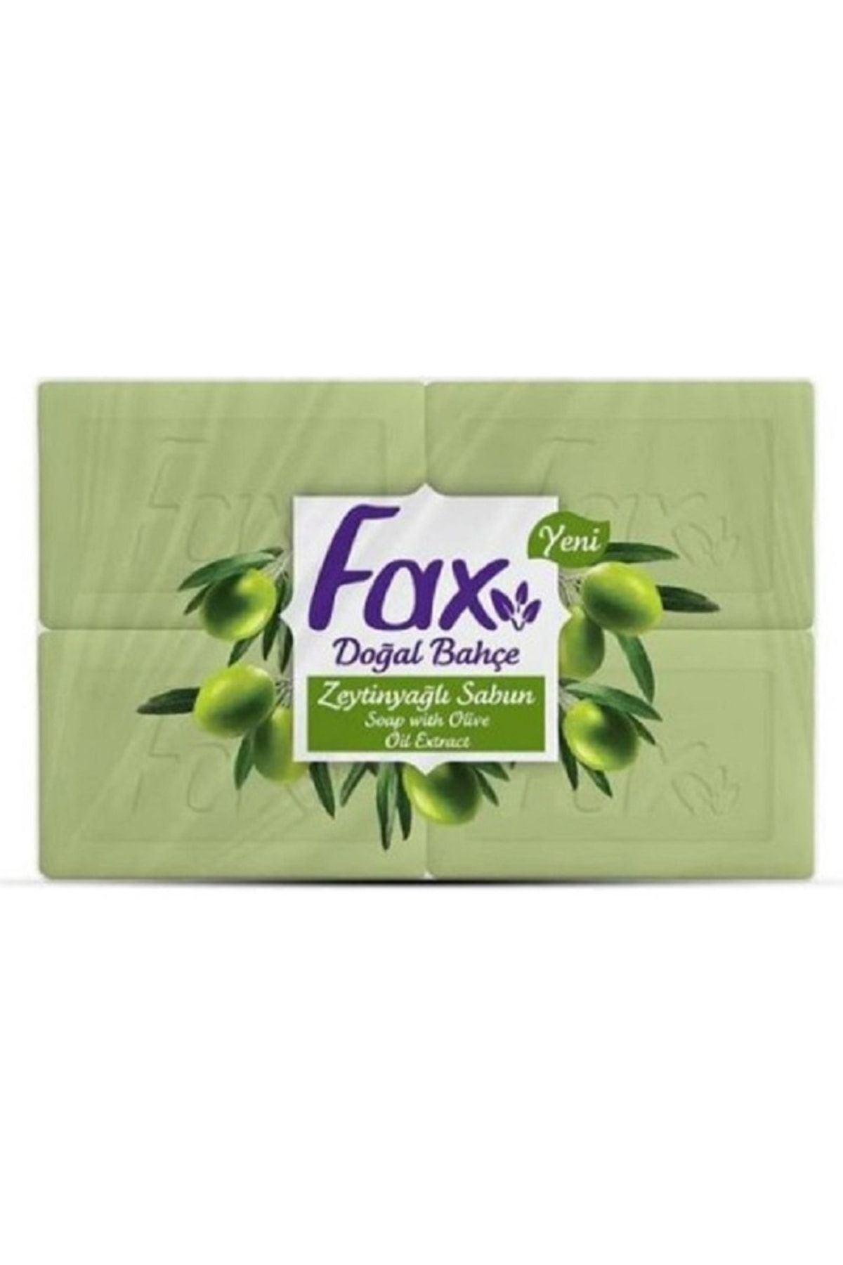 صابون روغن زیتون طبیعی باغ 4x125 گرم 6 عدد Fax