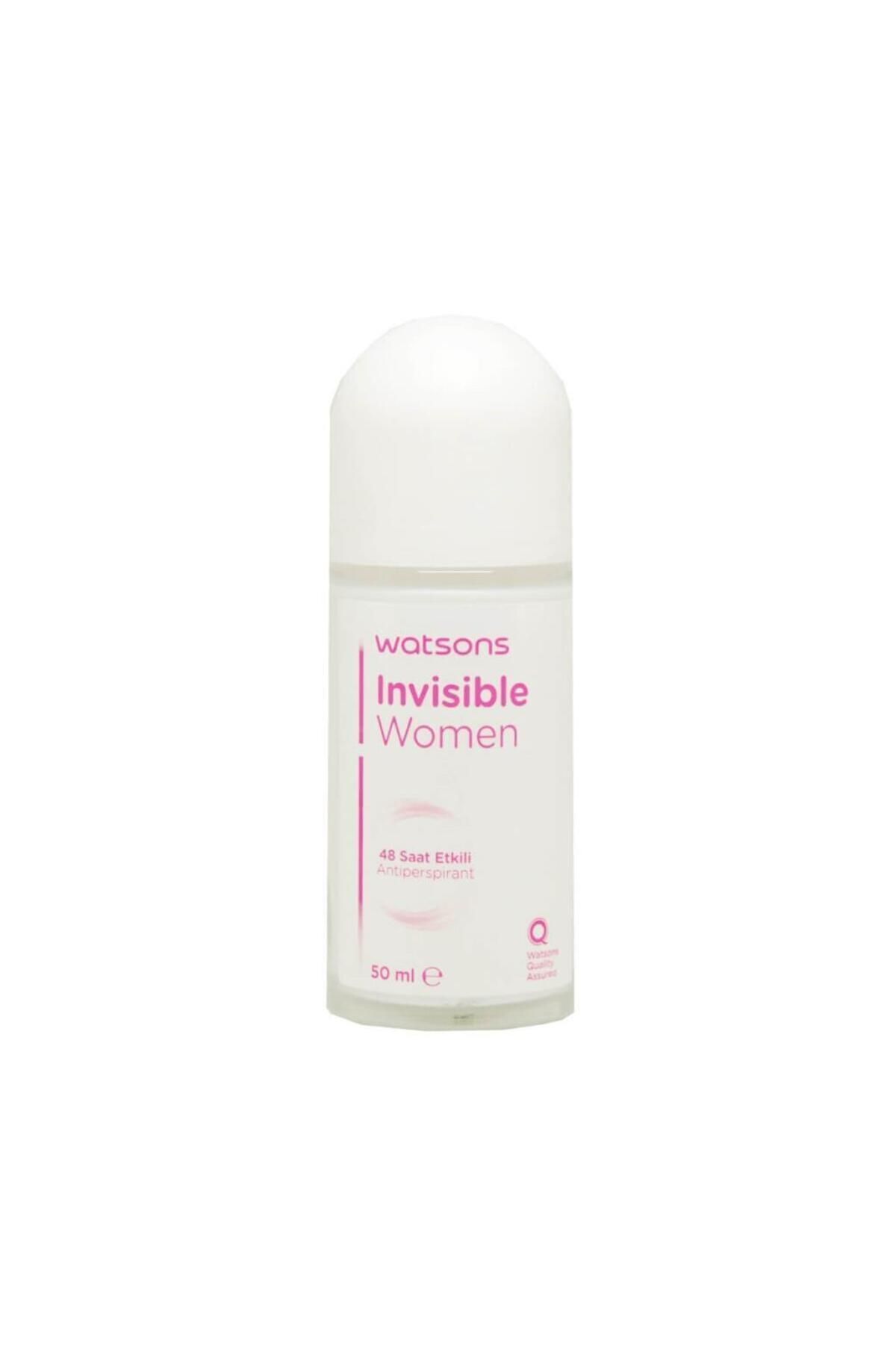 رول زنانه موثر 48 ساعته Invisible 50 ml Watsons