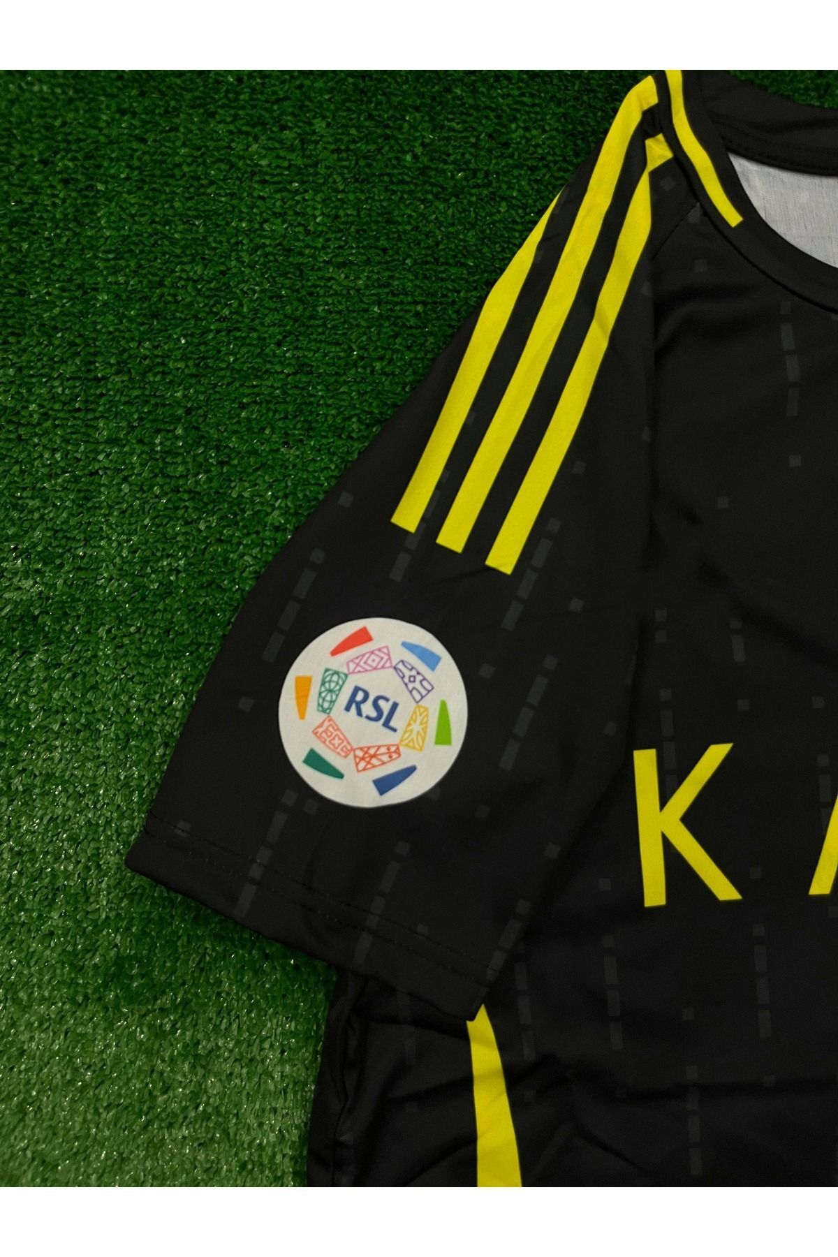 JANJON STAR-Ronaldo Al Nassr - Tricou negru sezon nou / Tricou Cr7 Al Nassr 3