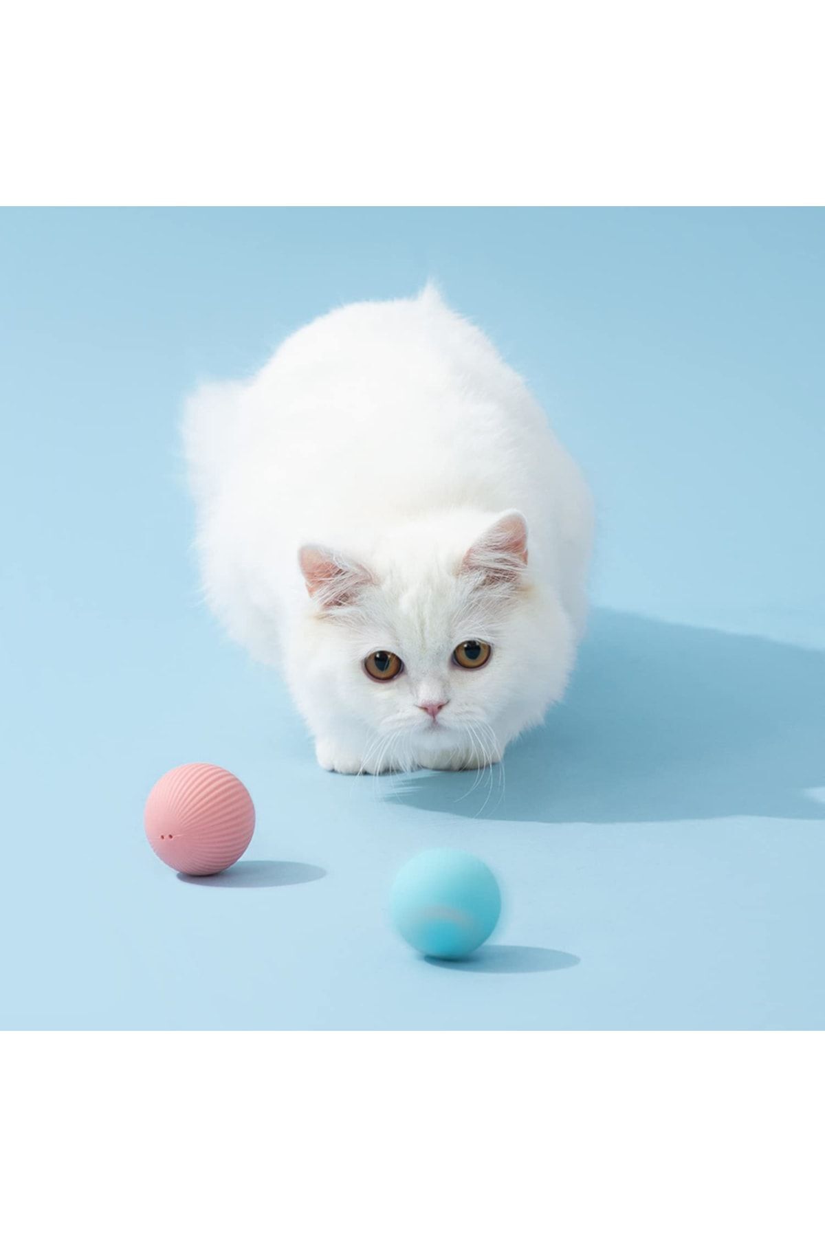 AKGÜNEY-Smart Cat Ball, Self-Moving Cat Toy, Interactive Cat Dog Ball 1