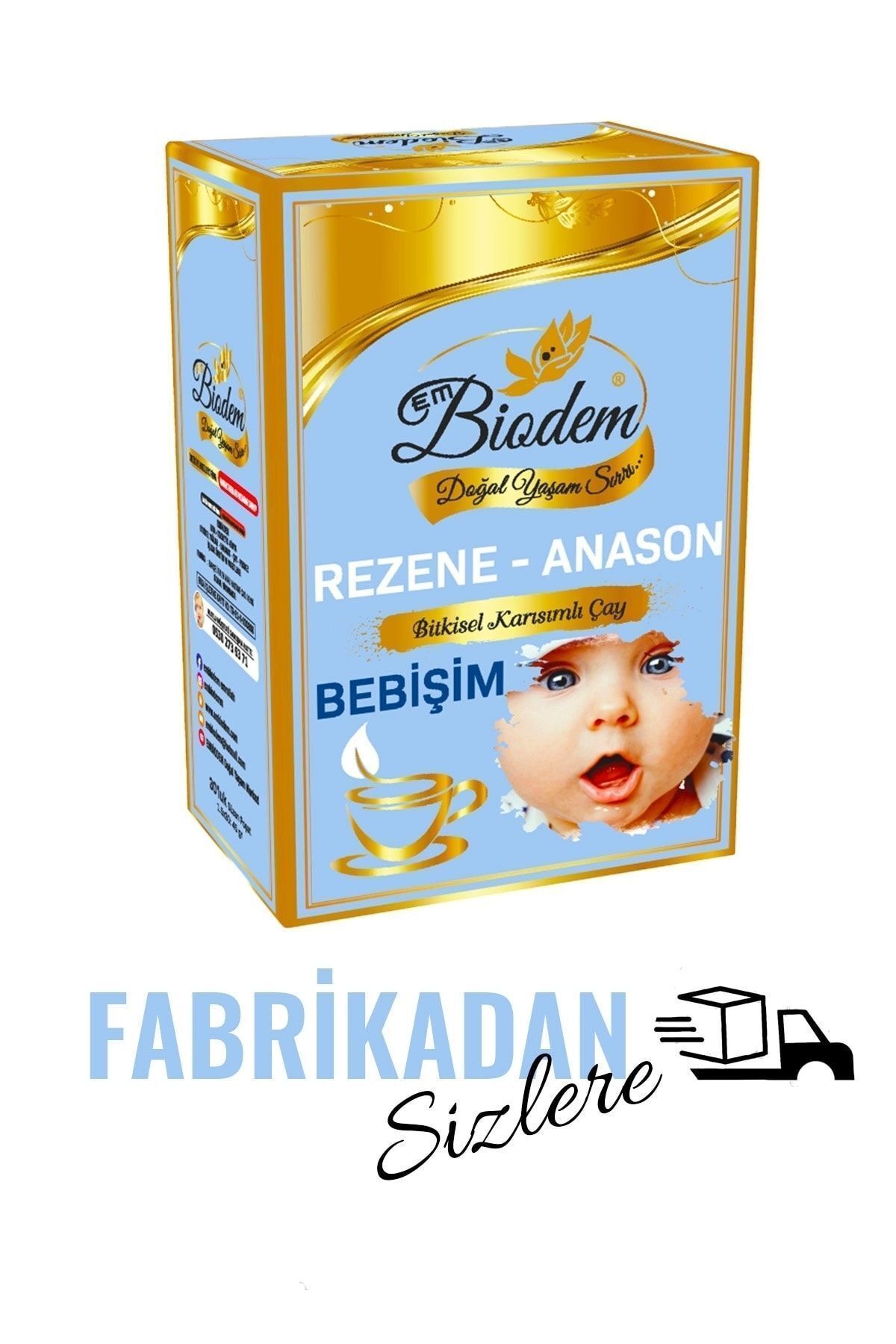 Embiodem Rezene Anasonlu Bitki Çayı 30 Süzen Poşet