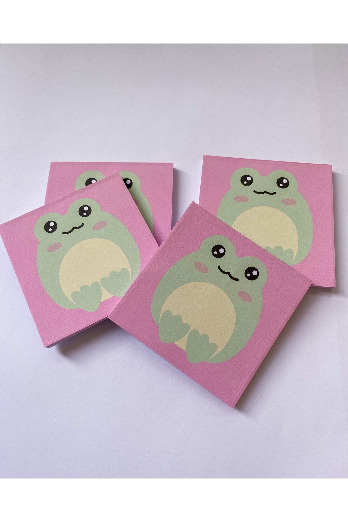 Pine Note-Cute Frog Patterned Kawaii Memopad Memo Pad Notebook Notepad Planner 6