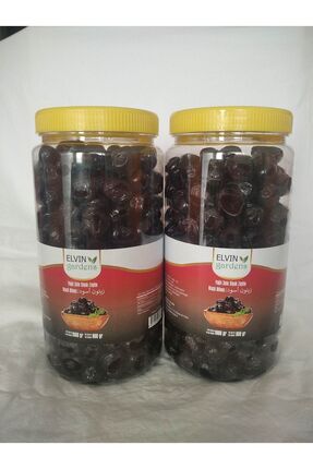 Elvin Gardens Siyah Zeytin - Yağlı Sele 1800gr (2*900 GR)