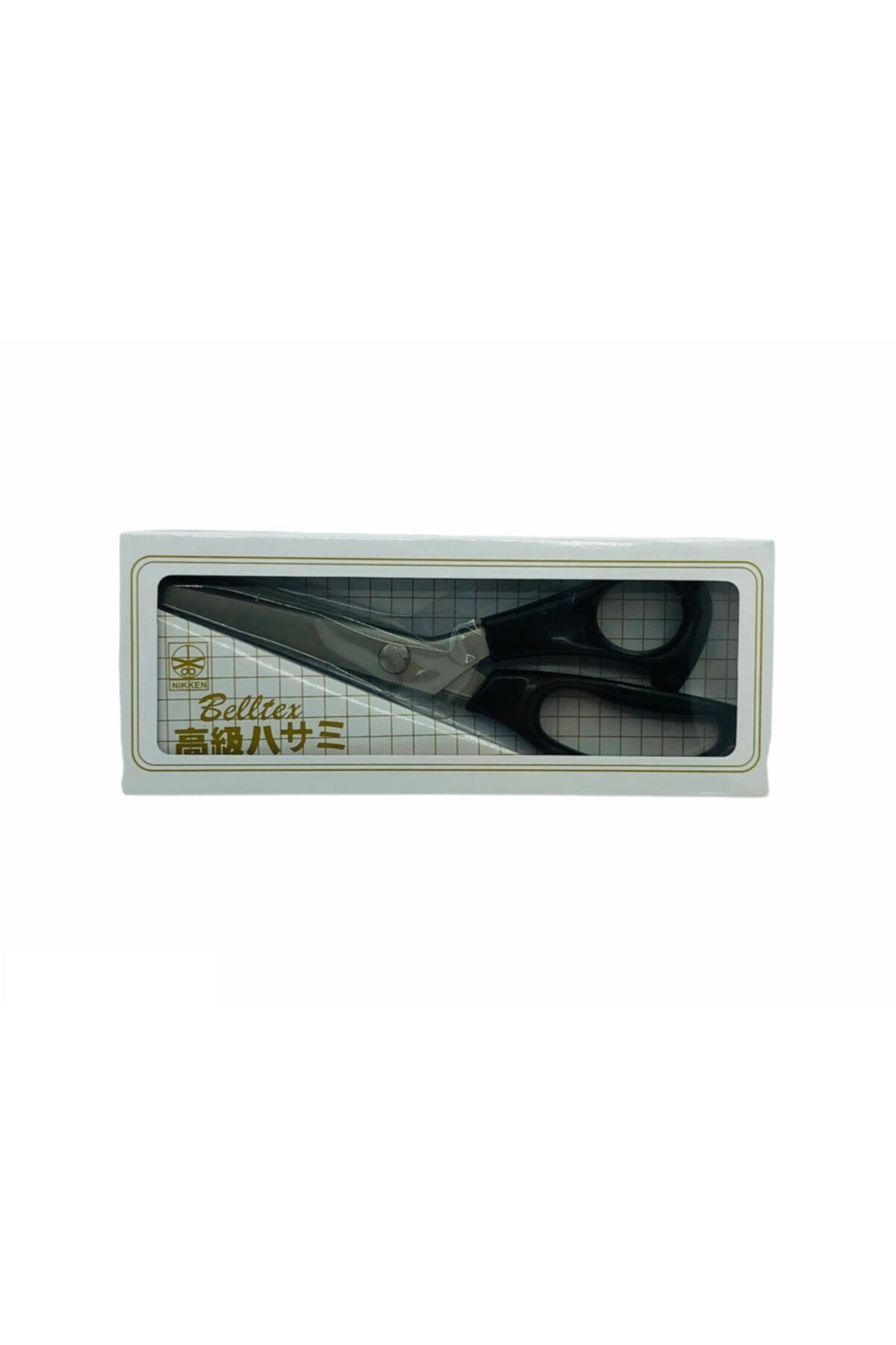 NIKKEN-Overcasting Zig Zag Scissors Black 3