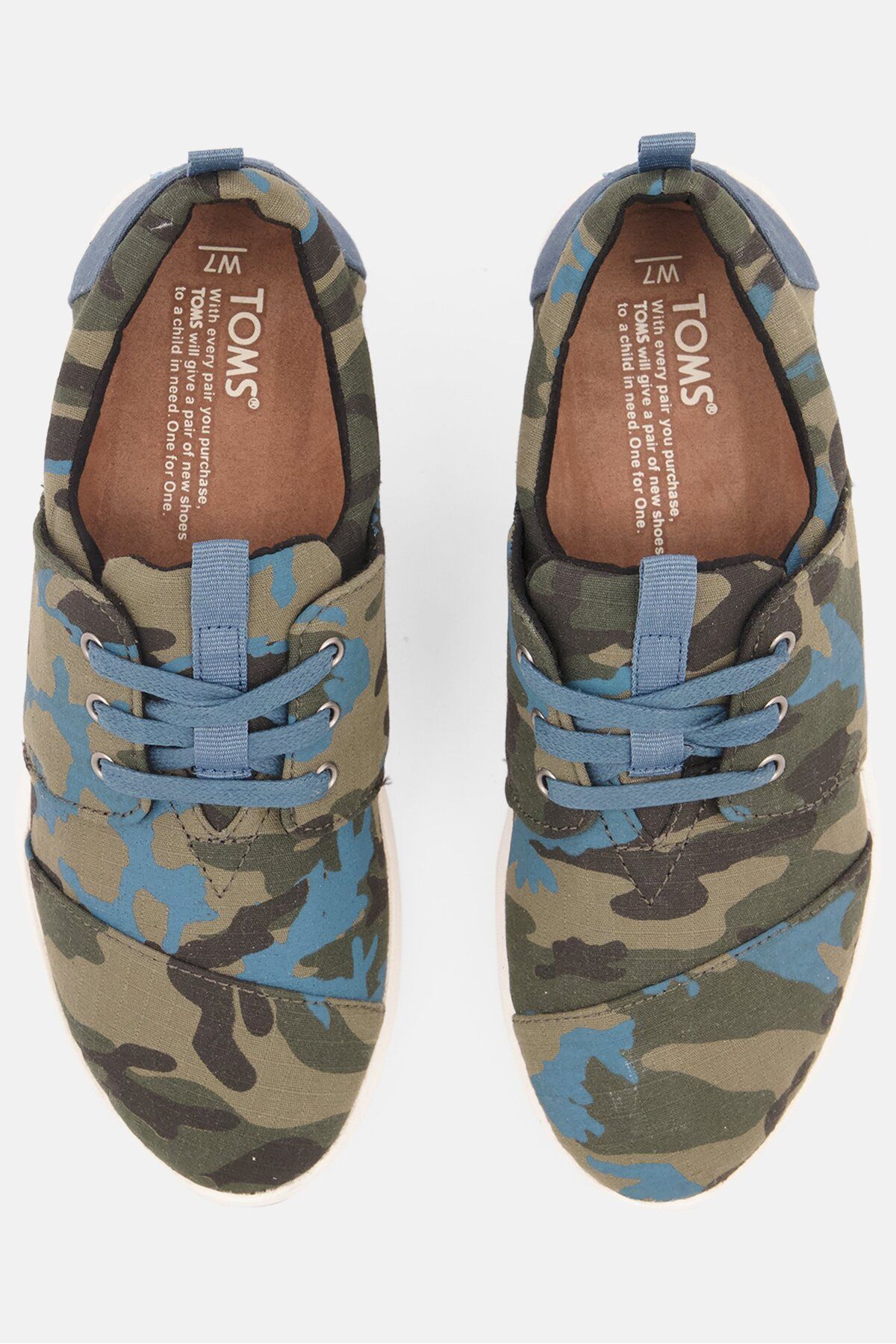 Toms del rey olive top