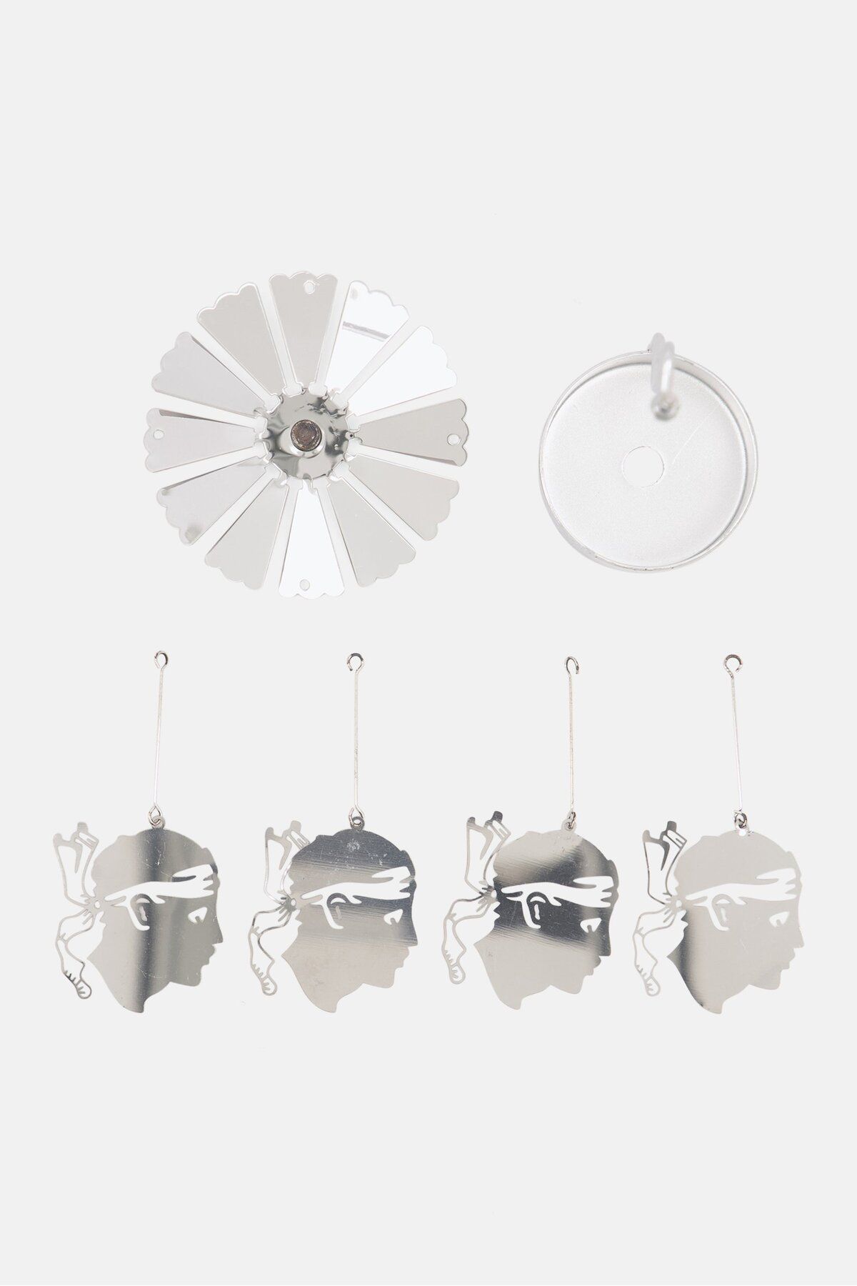 Puckator-Carousel With Moors Head T-Light Candle Holder, Sliver 2