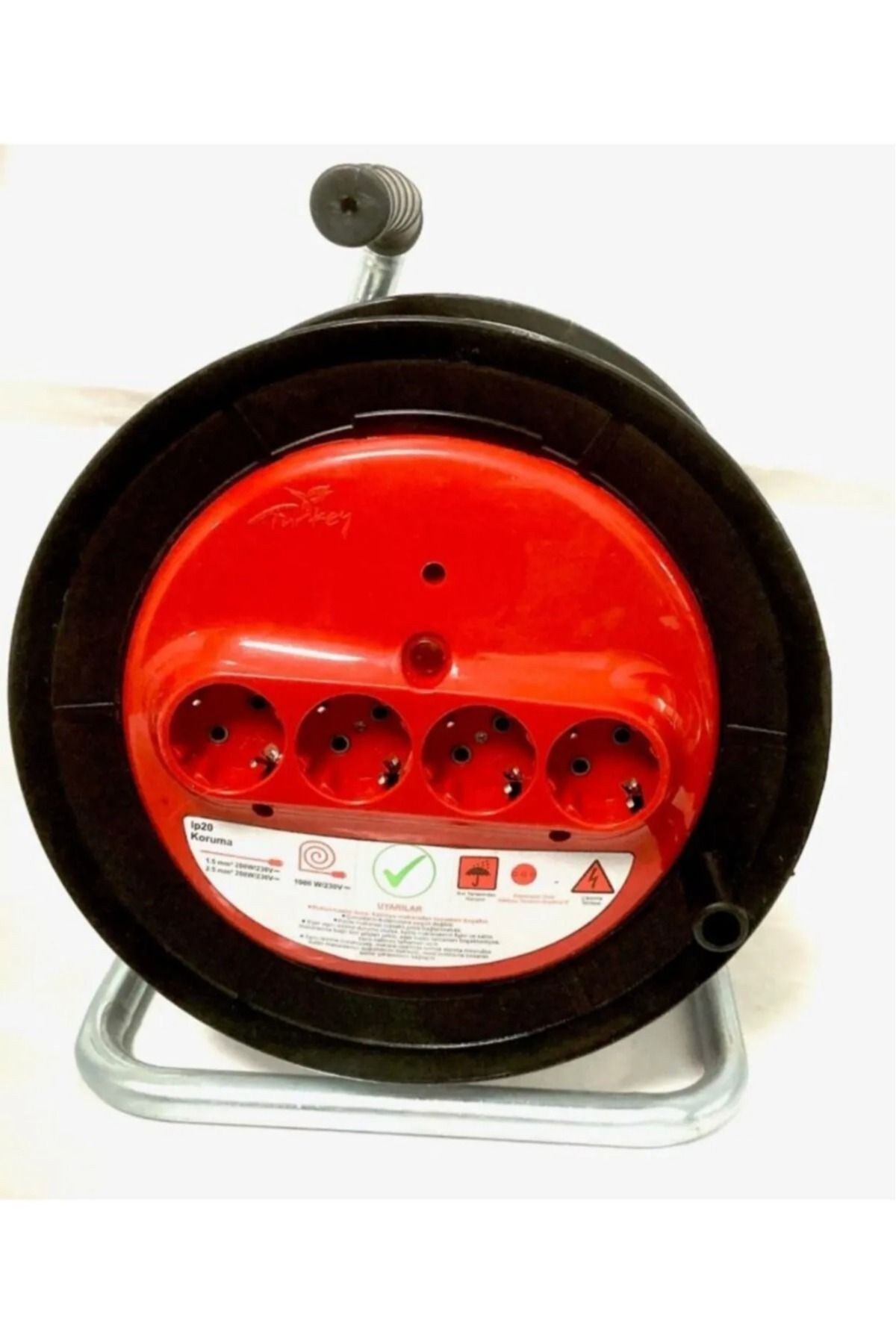 Sas VİP AYDINLATMA ECEM MAKARA / 30 Metre 3x2.5 Mm Makaralı Uzatma Ara Kablosu