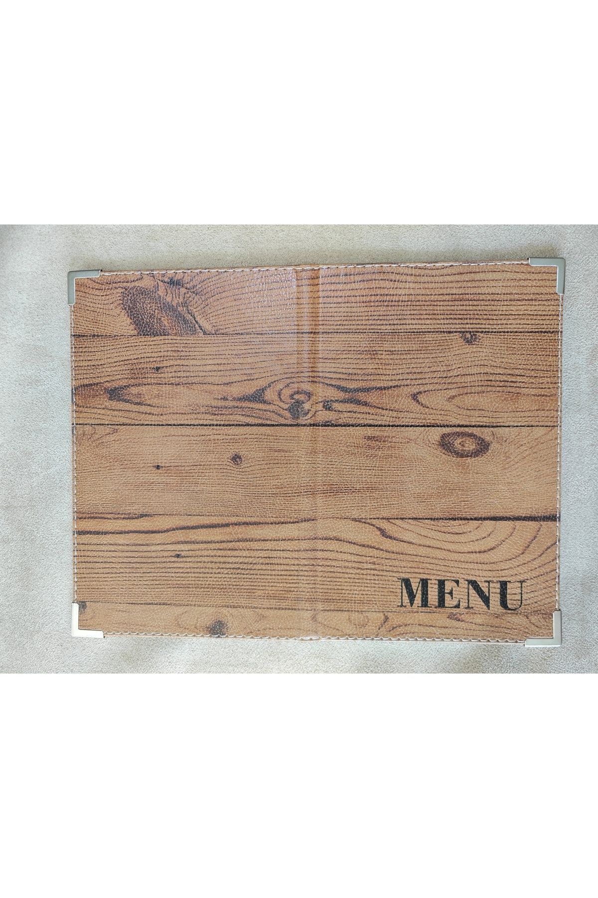 ankara menü-A5 Acitat Transparent Menu Board - Tree Design 2