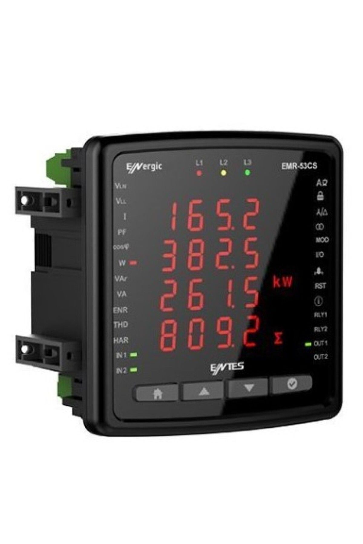 ENTES-M4764 Emr-07 - 96X96 2 Digital Input 2 Digital Output Network Analyzer 1