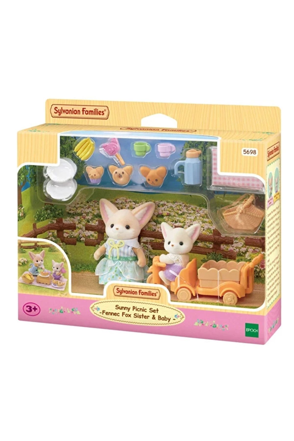 Sylvanian Families Piknik Seti Col Tilkisi K z Ve Bebek 5698