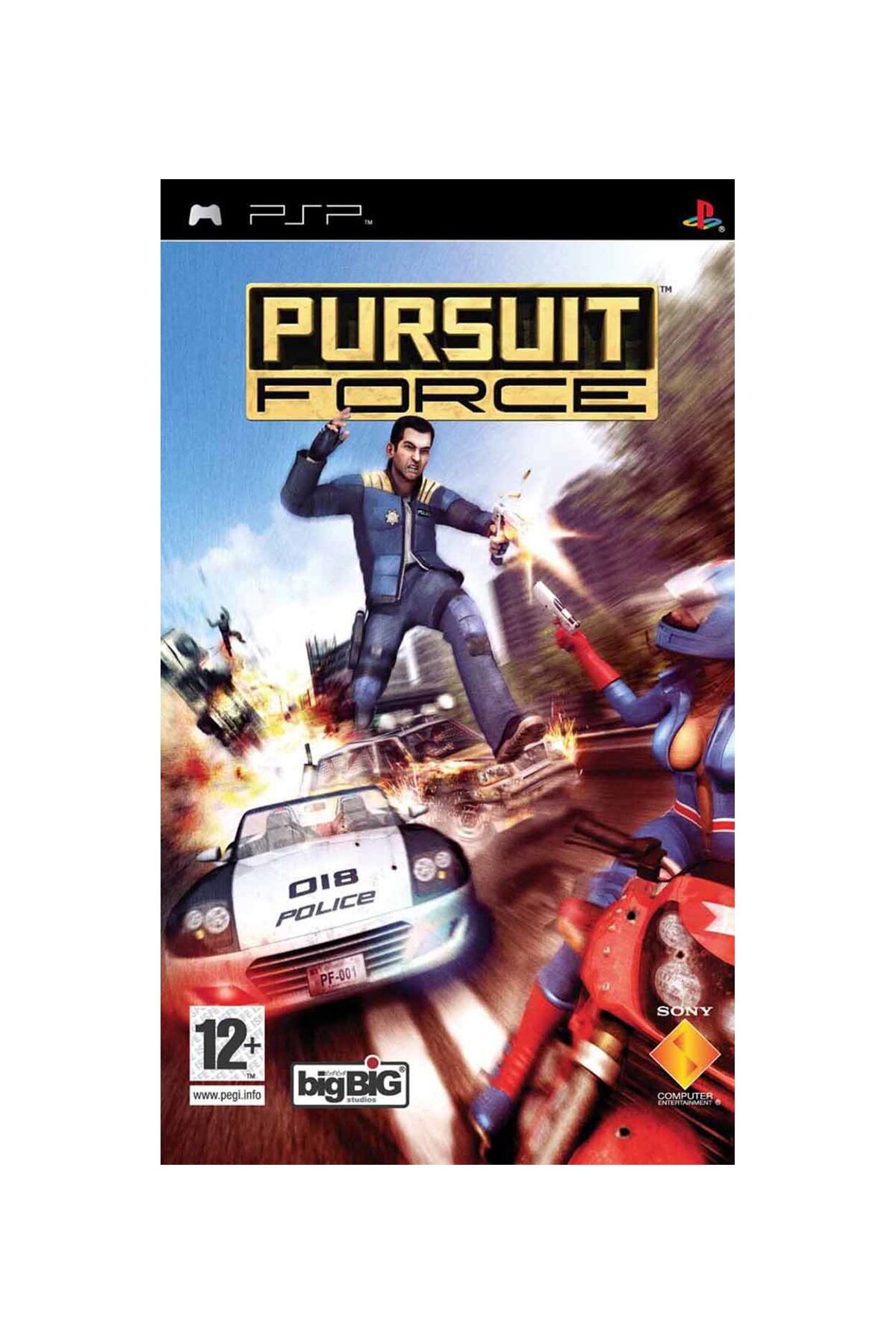 Ubisoft psp pursuit force  kutulu umd