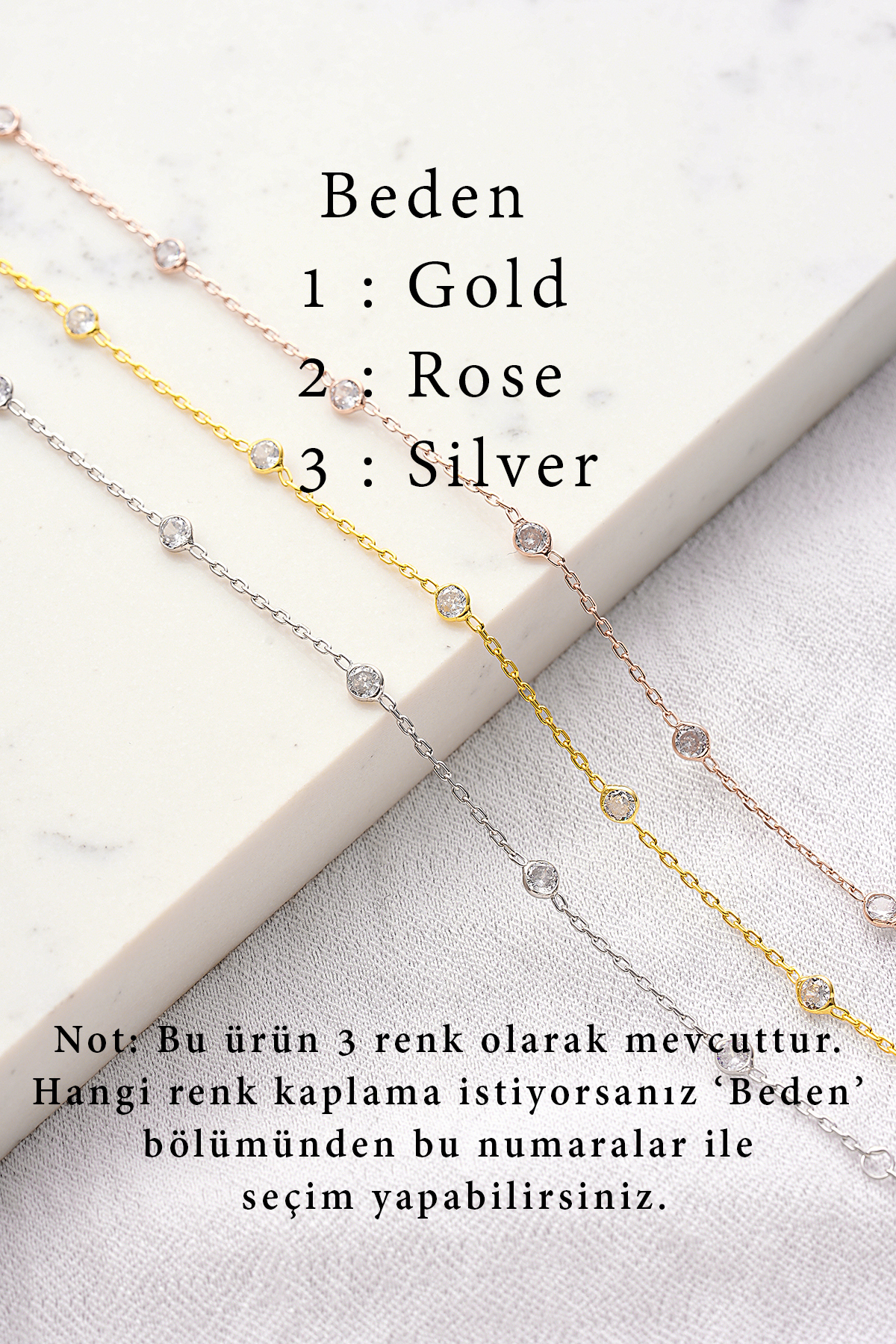 Queen Silver Jewelry 925 ayar gümüş. zirkon damla taşlı sallantılı kolye görsel 2