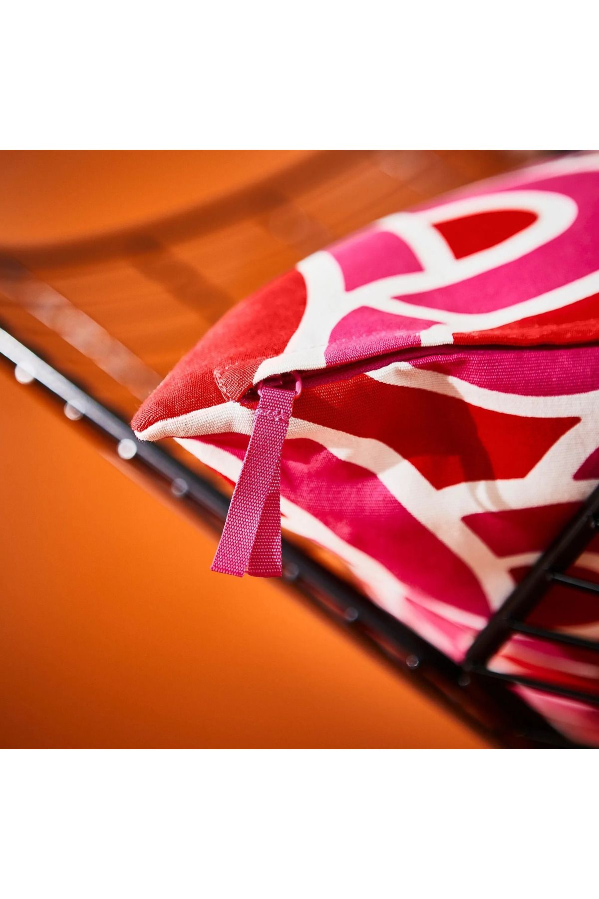 IKEA-Bright Pink and Red Sötrönn 50x50 Cm Throw Pillow Cover 4