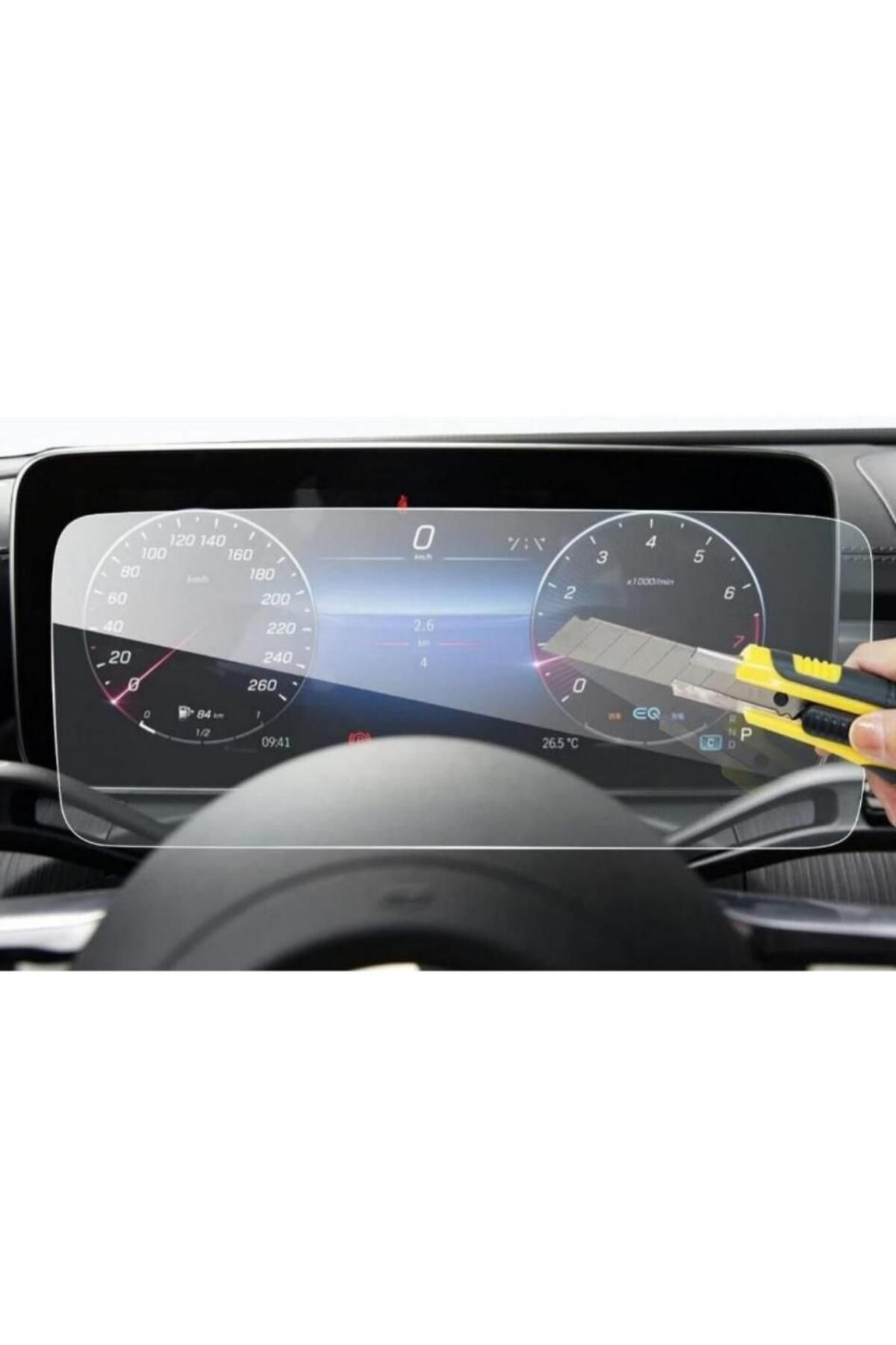 Engo-Mercedes Actros 12.3 Matte Screen Protector - Digital Display 3