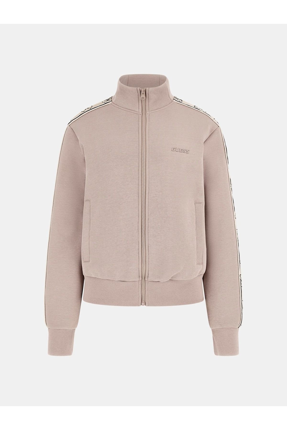 Guess-LS ACTIVE TOP W/ZIP_ 4