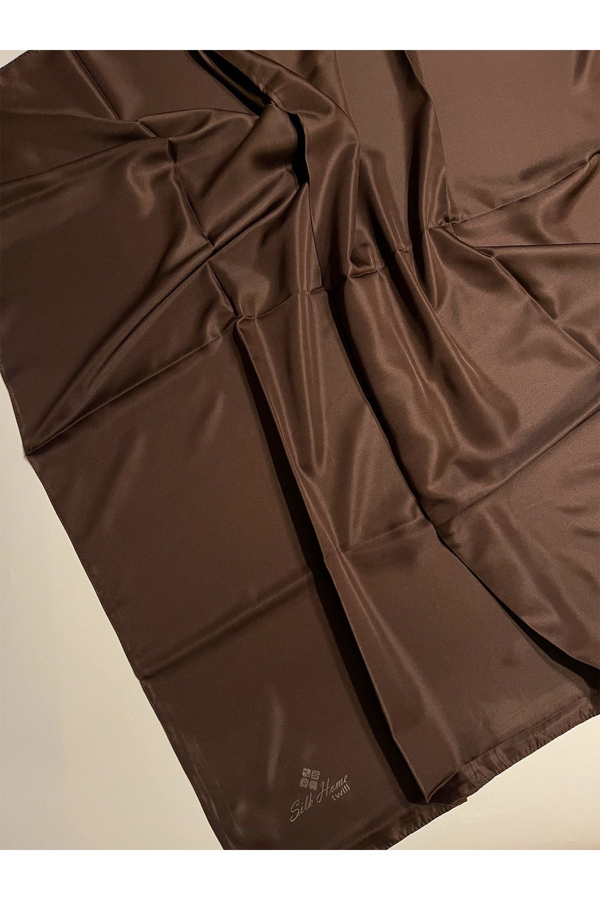 Silk Home-Μονόχρωμο κασκόλ Twill 4