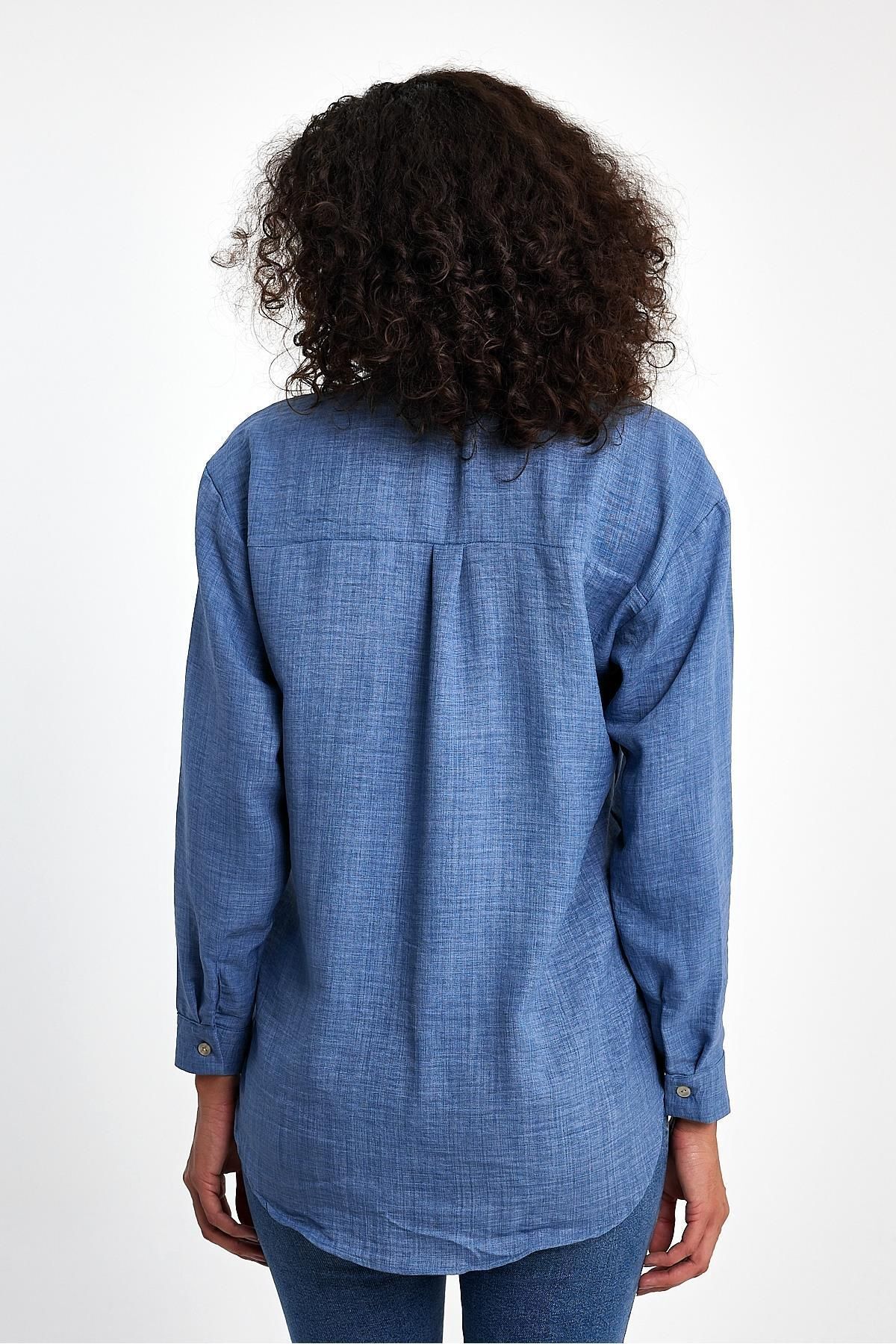 OOPS-Stylish Shirt with Stone Detail 5
