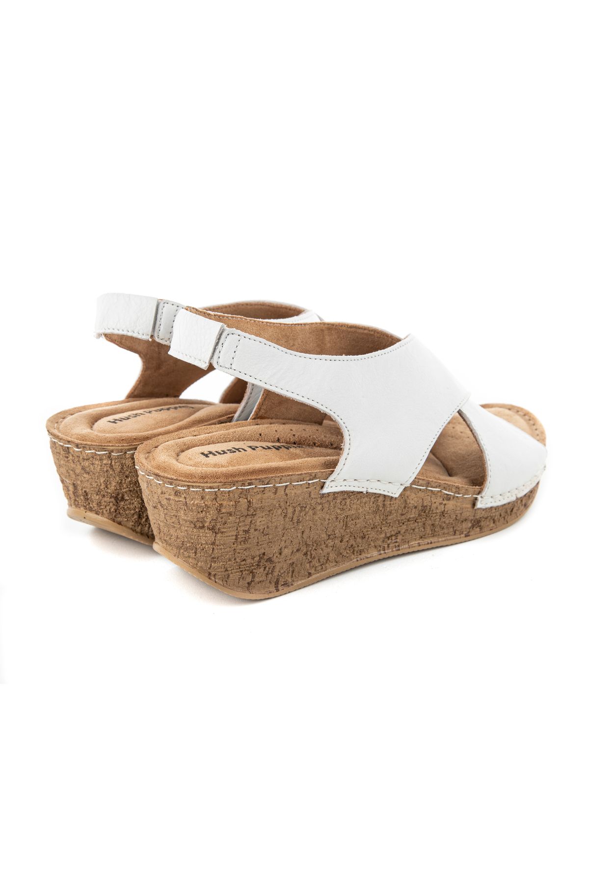 Hush Puppies-Aina ( 624254 ) - Genuine Leather Women's Sandals with Anatomical Sole and Heel Spur 2