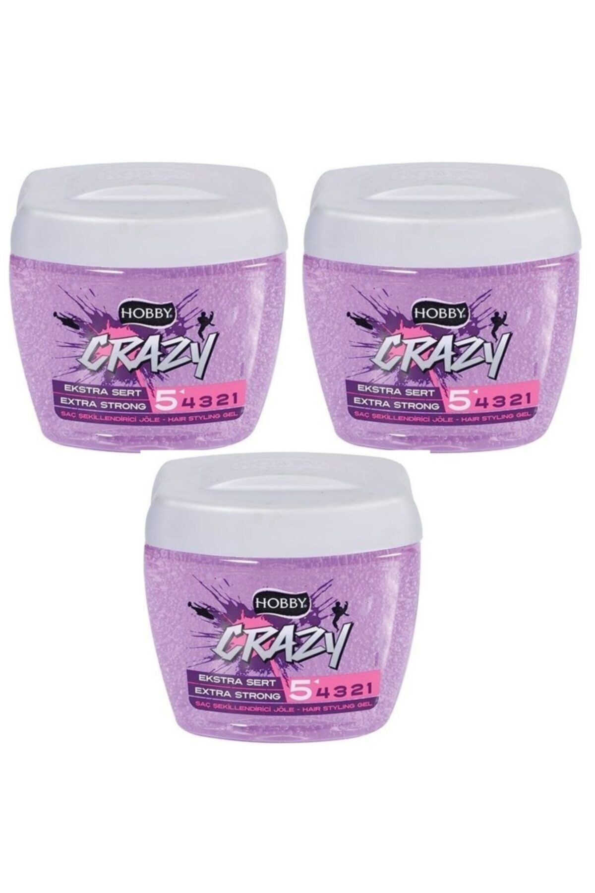 Extra Sert Saç Jölesi 700 ml X 3 Adet — BLMR10205 — تصویر 2 از 2