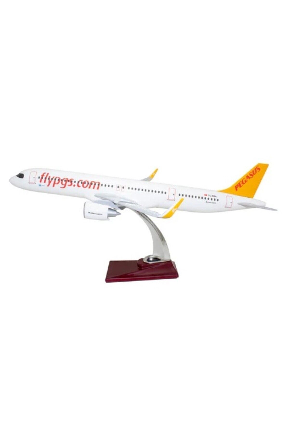 Genel Markalar Pegasus Hava Yolları Airbus A-321 Neo 1/100 Uçak Modeli