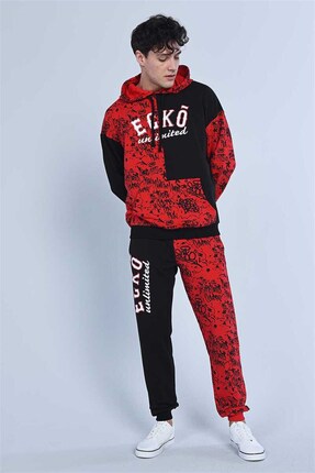 Ecko Unltd Peas Erkek Graffıtı Baskılı Parcalı Eşofman Alt