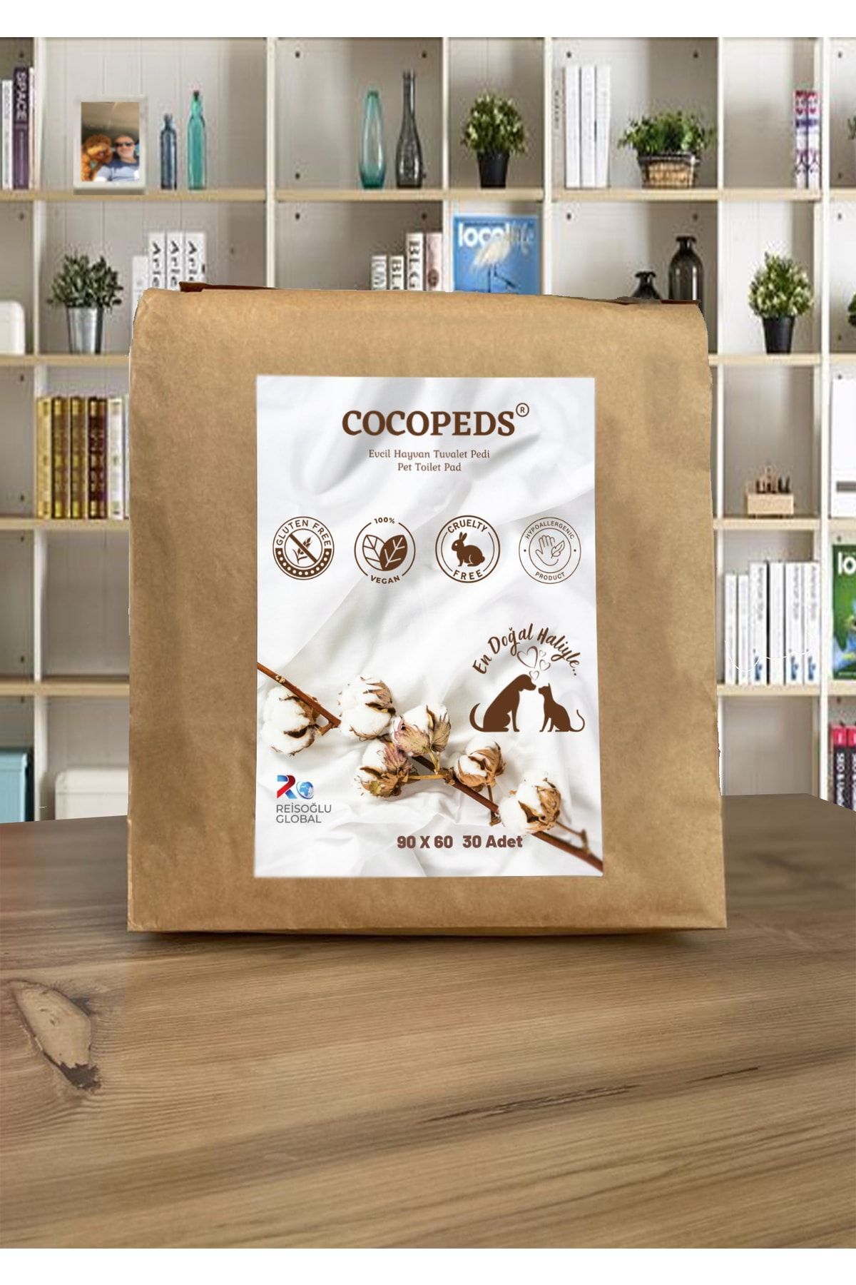 Cocopeds Evcil Hayvan Tuvalet Pedi (60*90) 30 Adet 1 Paket