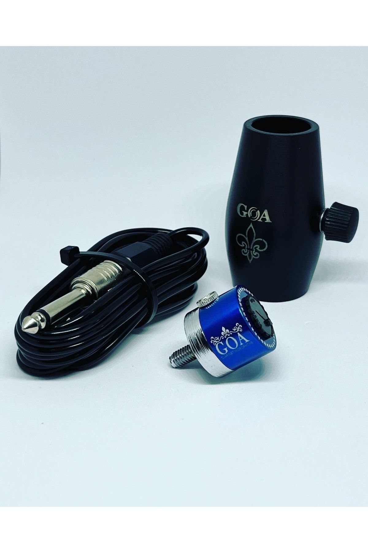 GOA-New Model Pro200 Serial Volume Clarinet Microphone Set-cable-drilled Barrel Included 1